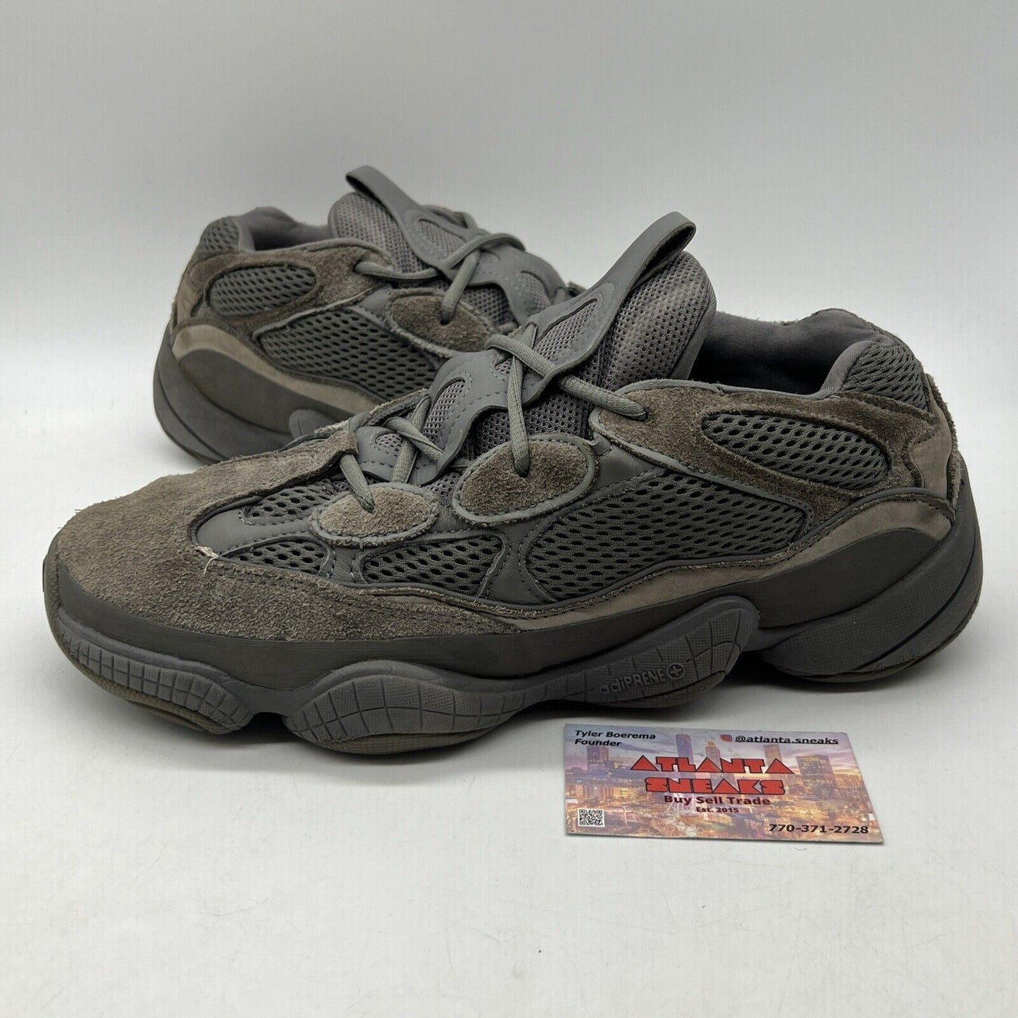 Size 12 - adidas Yeezy 500 Granite 2022 Suede (GW6373)