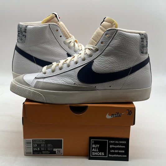 Size 13 - Nike Blazer '77 Mid Washed Denim (FN6877-100)