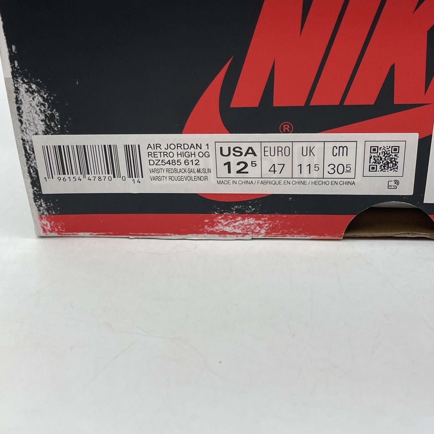 Size 12.5 - Jordan 1 Retro High OG Chicago Reimagined Lost & Found (DZ5485-612)