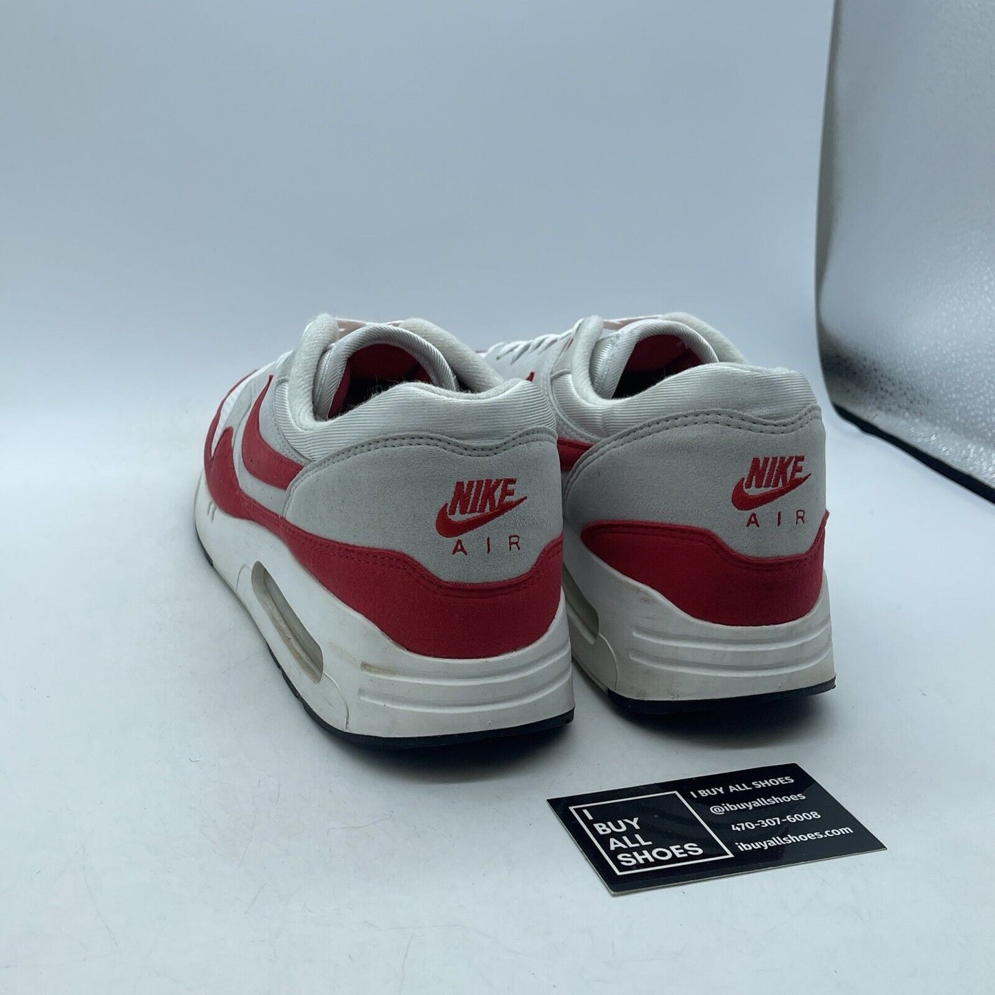 Size 11.5 - Nike Air Max 1 '86 OG Low Big Bubble Red Grey Suede (DQ3989-100)