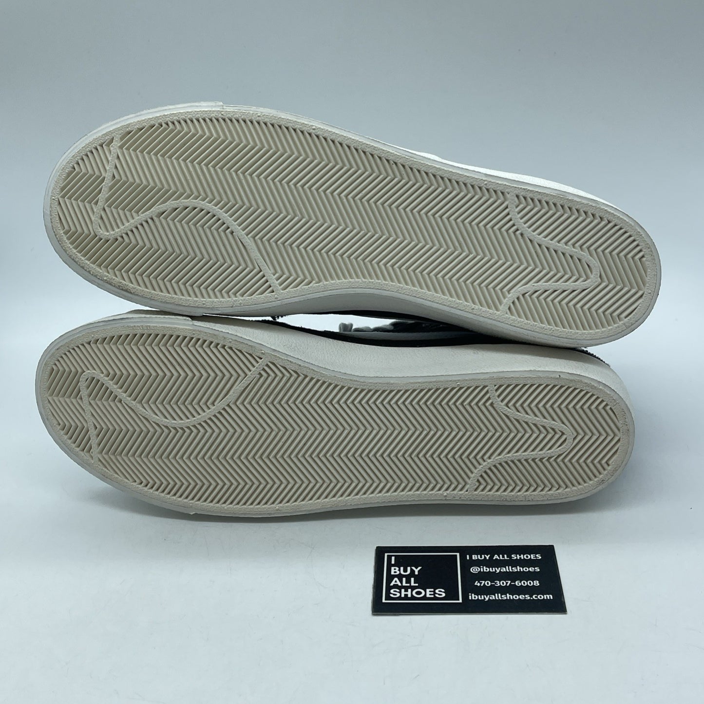 Size 9 - Nike Blazer '77 Mid Cleveland Rocks Black White Suede (DQ7635-001)