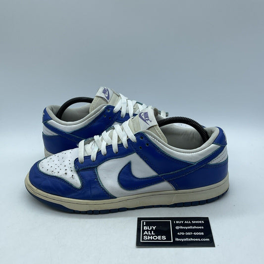 Size 8.5 - Nike Dunk Low Retro SP Kentucky 2020 Blue White Leather (CU1726-100)