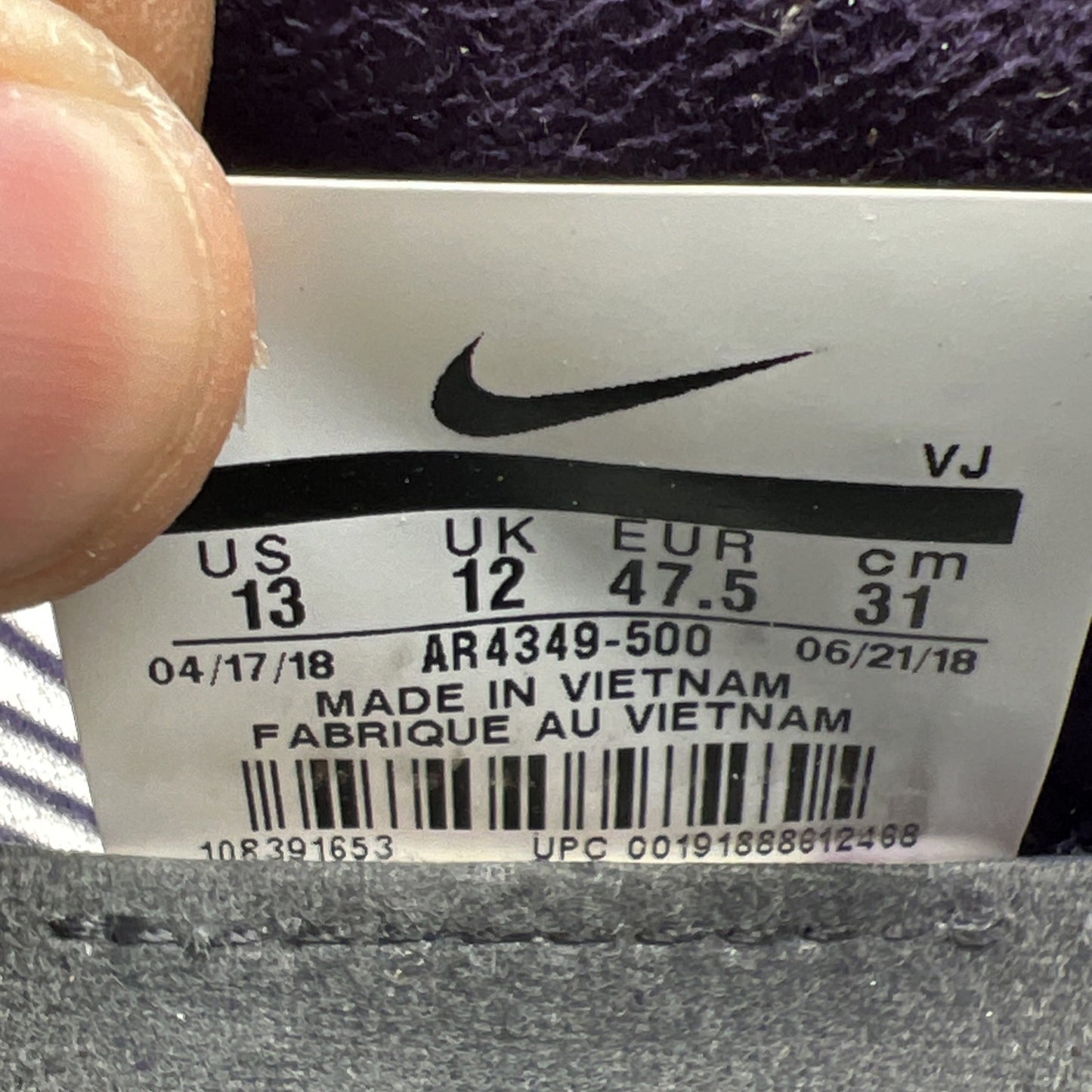 Size 13 - Nike Gyakusou x Zoom Fly SP Ink (AR4359-500)