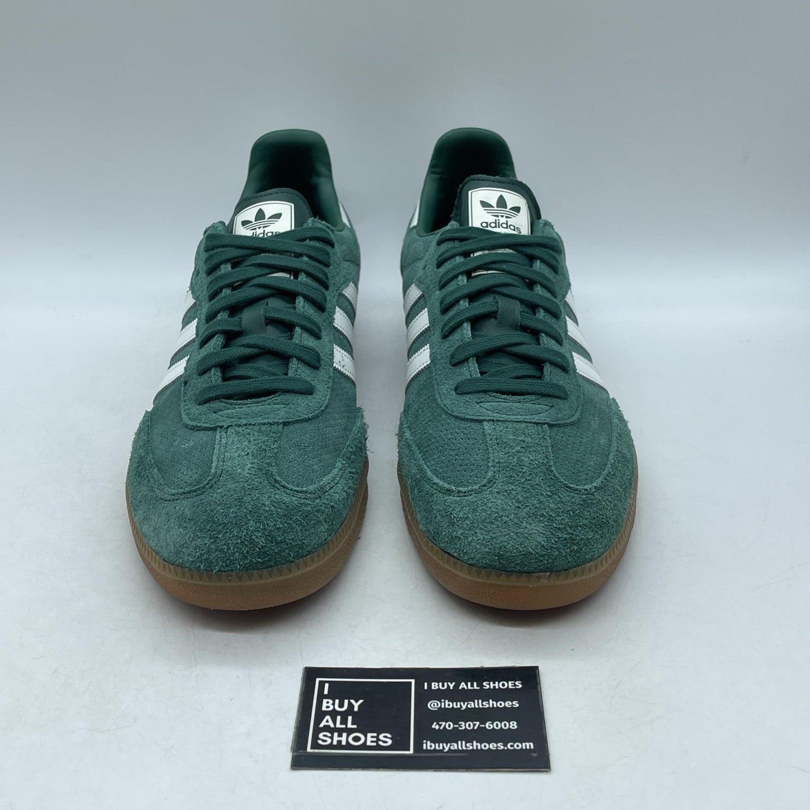 Size 14 - Adidas Samba OG Collegiate Green Gum (HP7902)