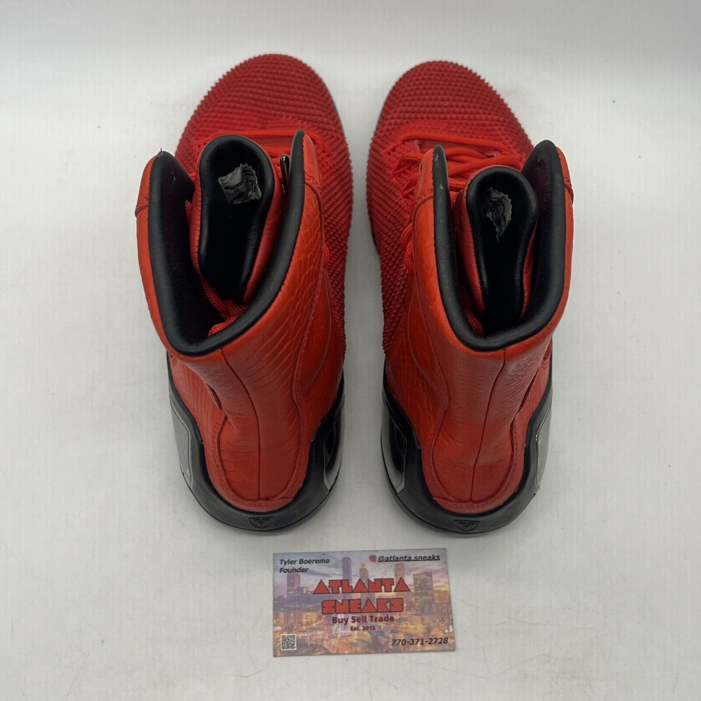 Size 10 - Nike Kobe 9 KRM EXT High Red Mamba Black (716993-600)