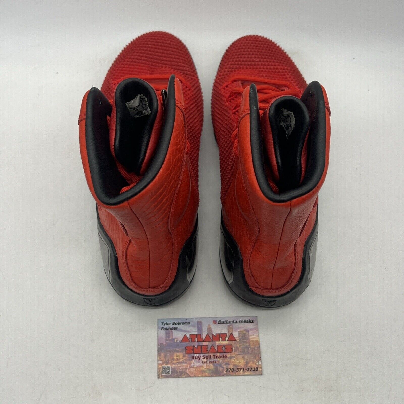 Size 10 - Nike Kobe 9 KRM EXT High Red Mamba Black (716993-600)