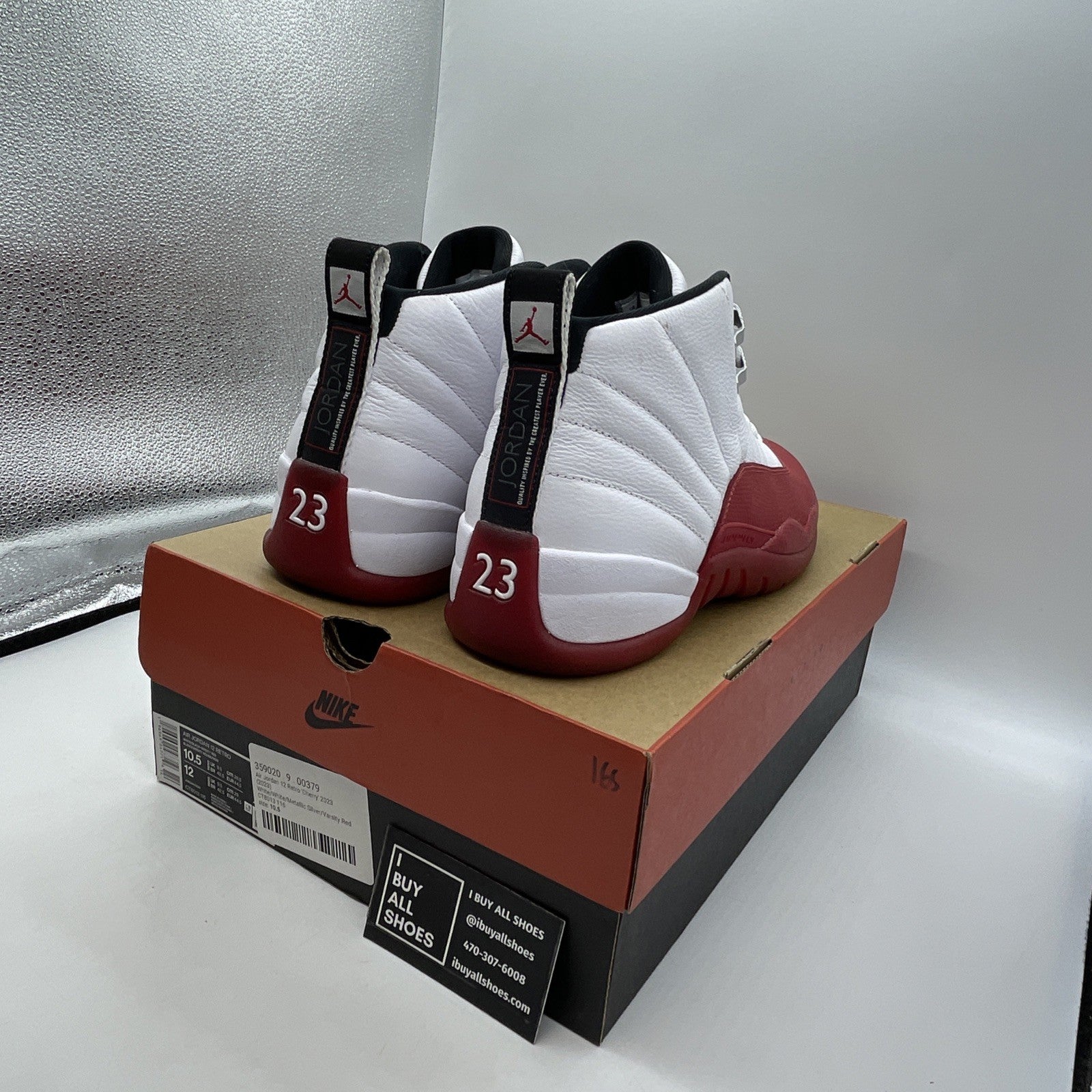 Size 10.5 - Air Jordan 12 Retro 2023 Mid Cherry (CT8013-116)