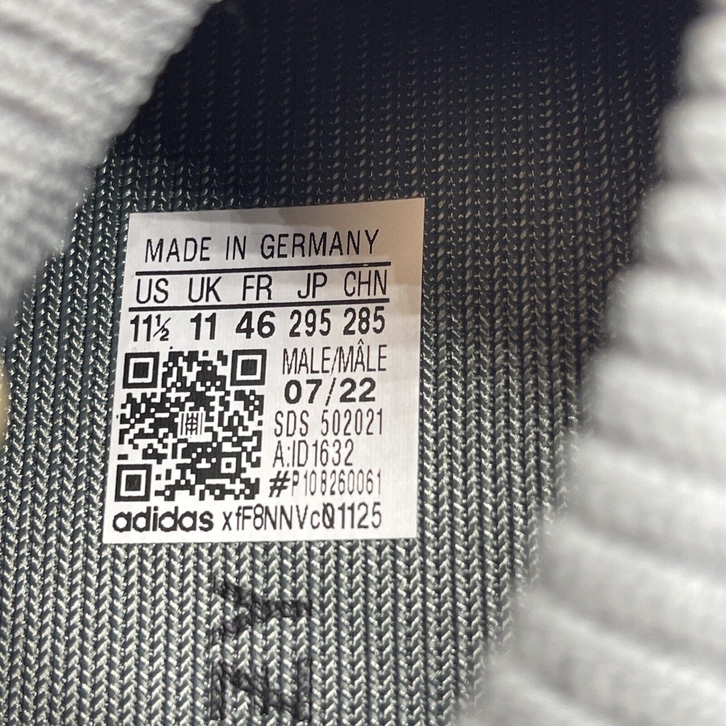 Size 11.5 - Adidas Yeezy 460 Stone Teal Grey (ID1632)