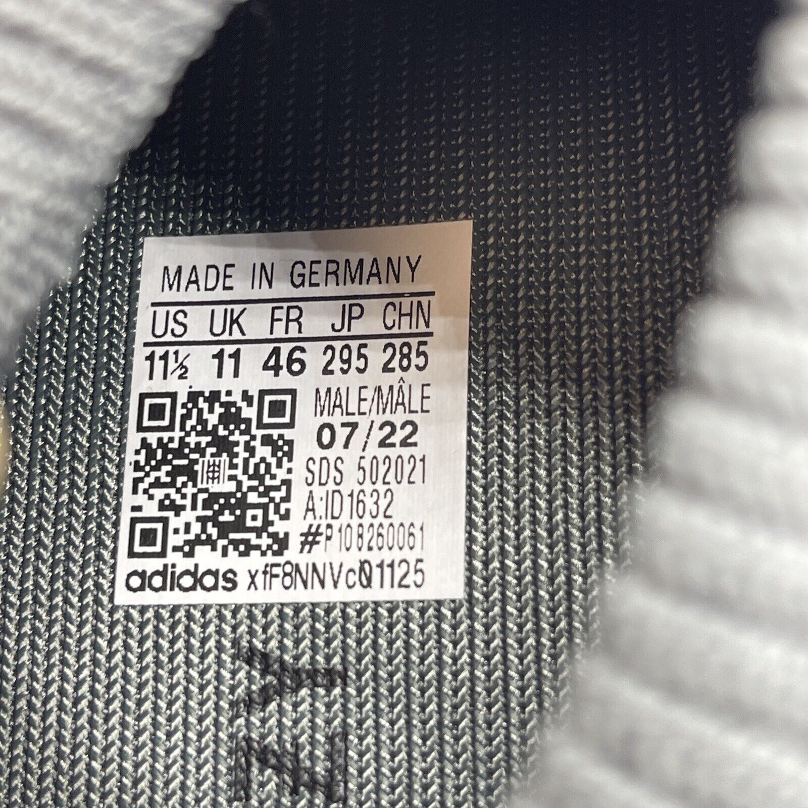 Size 11.5 - Adidas Yeezy 460 Stone Teal Grey (ID1632)