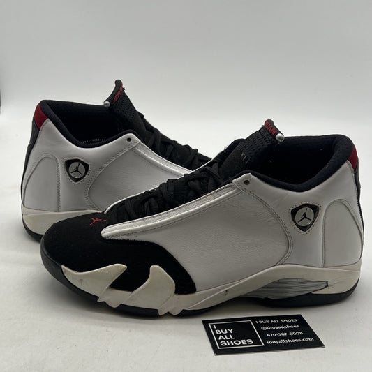 Size 10.5 - Air Jordan 14 Retro 2014 Black Toe (487471-102)