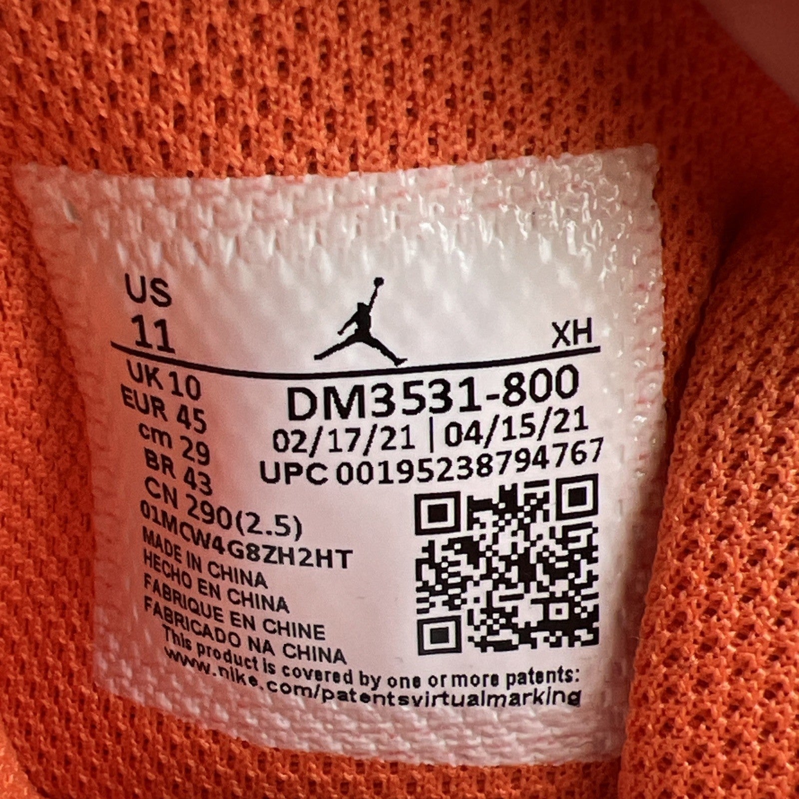 Size 11 - Air Jordan 1 SE Mid Electro Orange (DM3531-800)