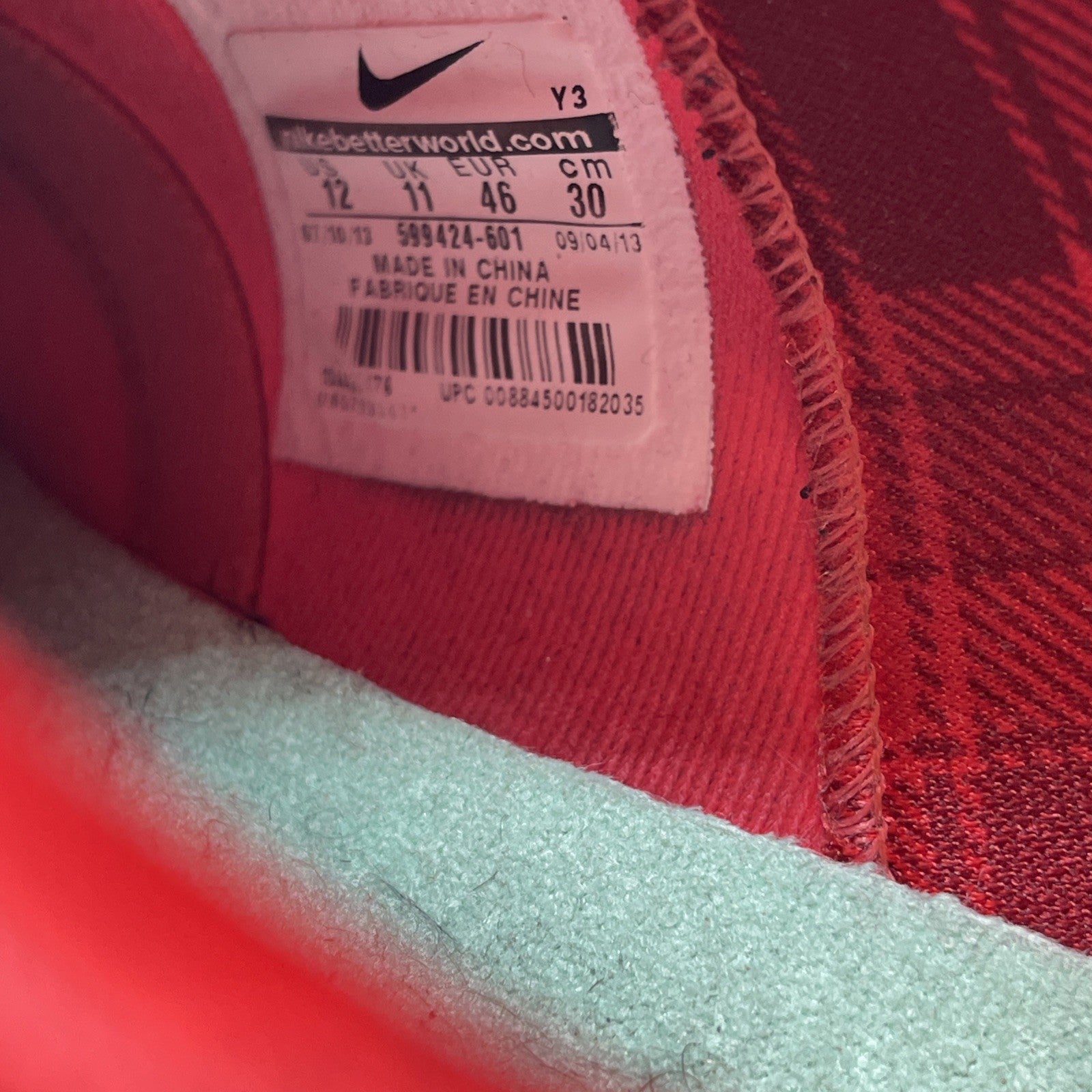Size 12 - Nike KD 6 Christmas (599424-601)
