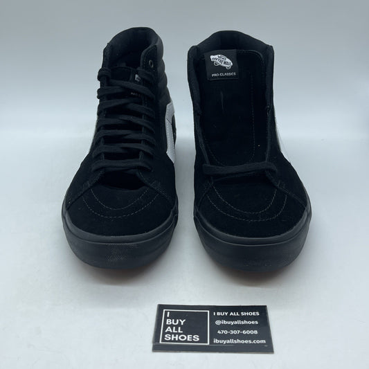 Size 13 - Vans Mens Sk8 Hi 721454 Black Casual (VN0A45JVT28)