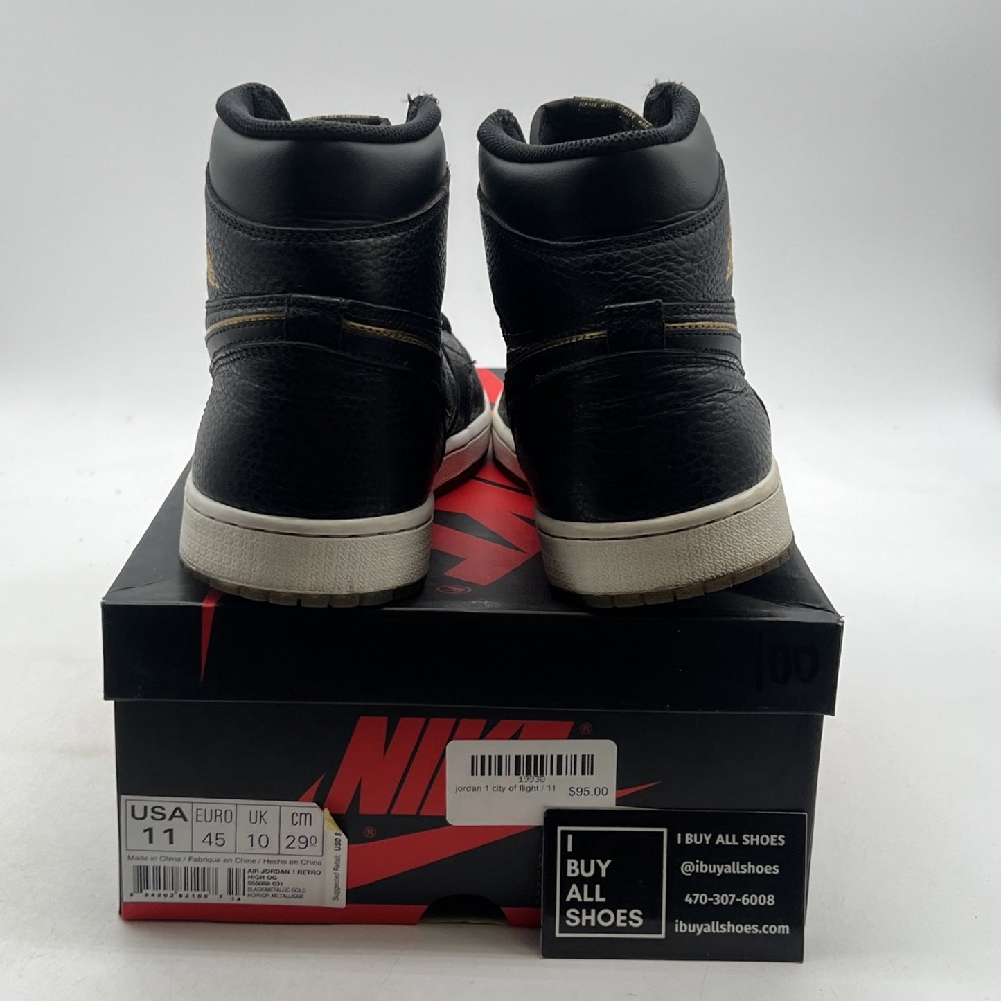 Size 11 - Air Jordan 1 Retro OG High City of Flight (555088-031)