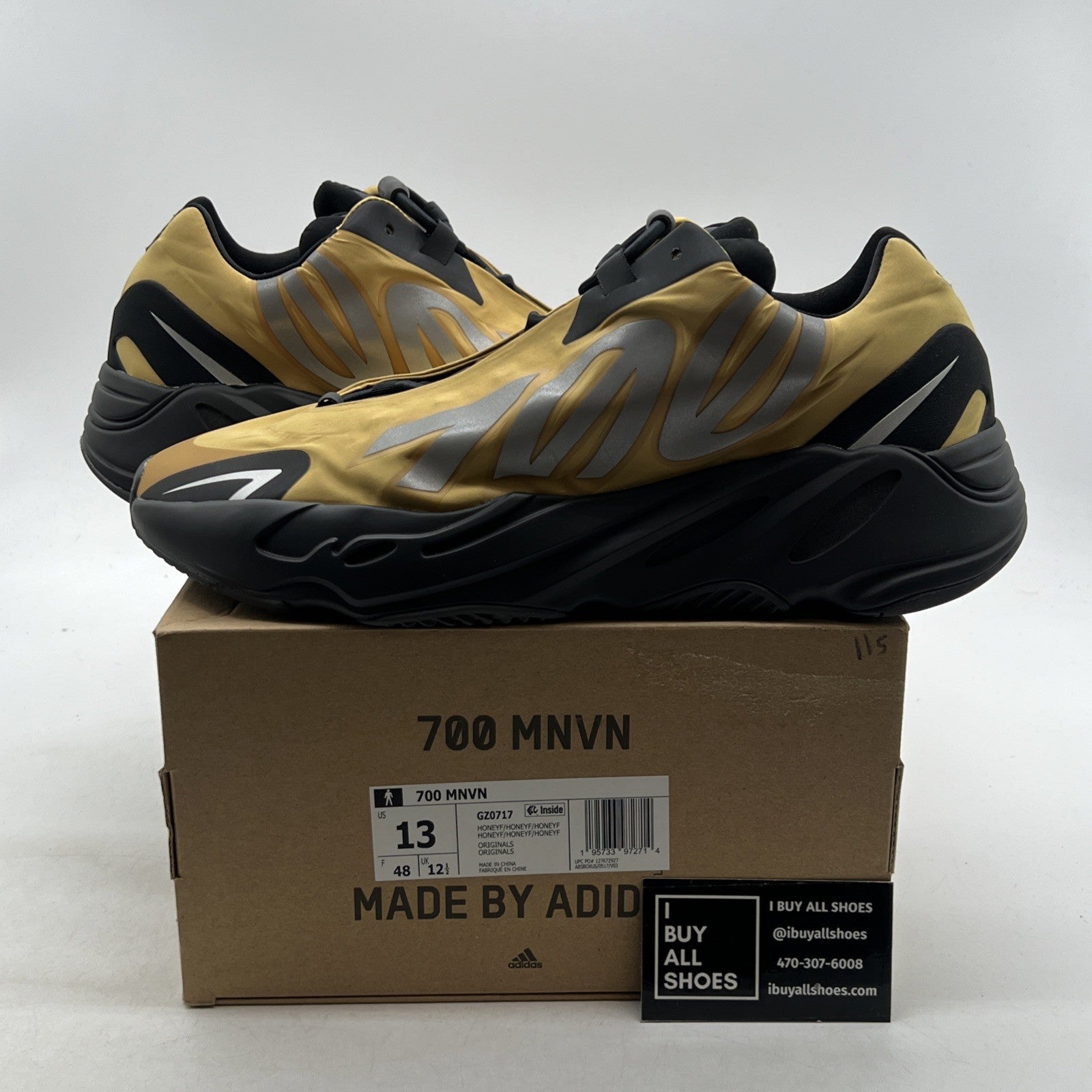 Size 13 - Adidas Yeezy Boost 700 MNVN Honey Flux (GZ0717)