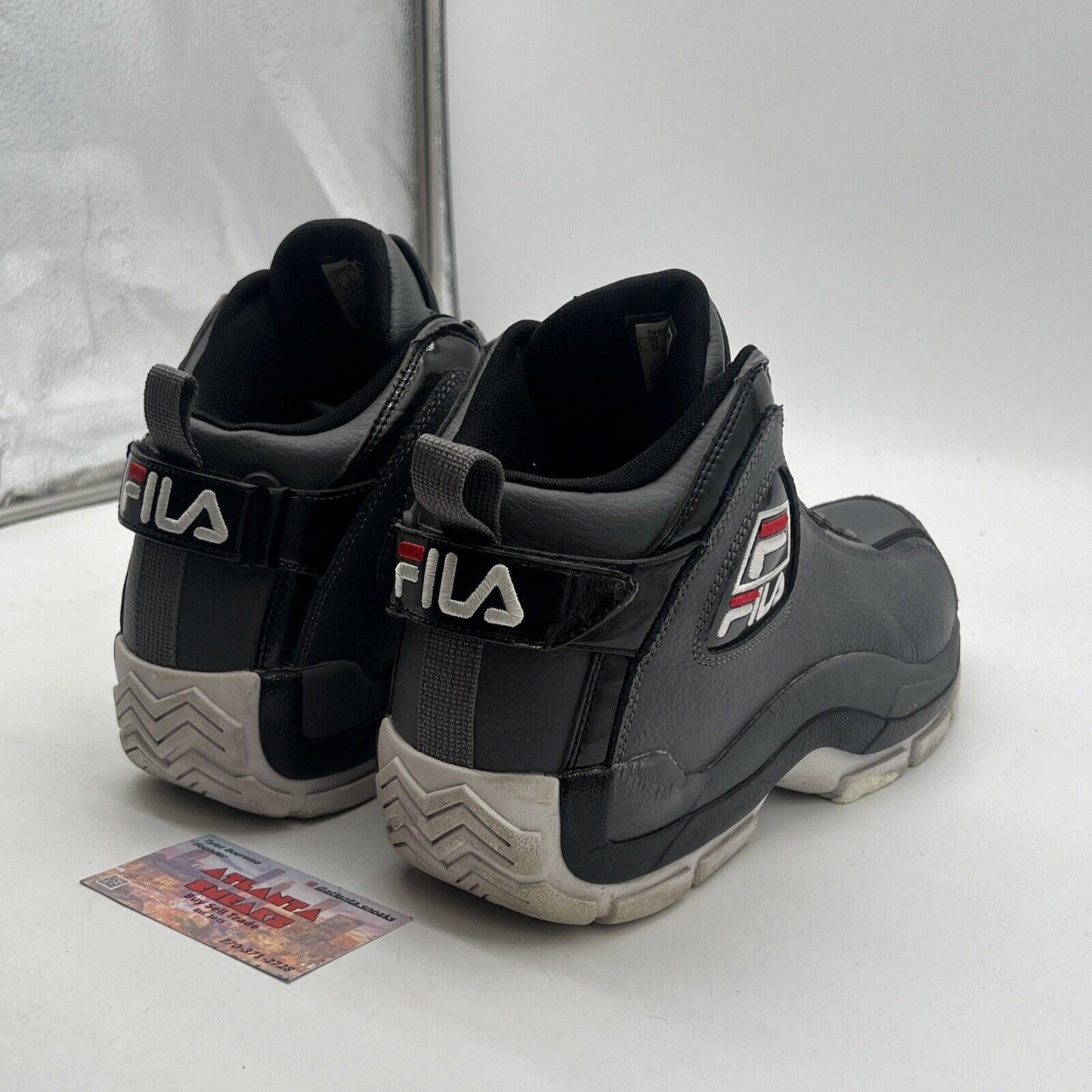 Size 12 - Fila Grant Hill 2 Stitch Grey Leather  (1VB90031-052)