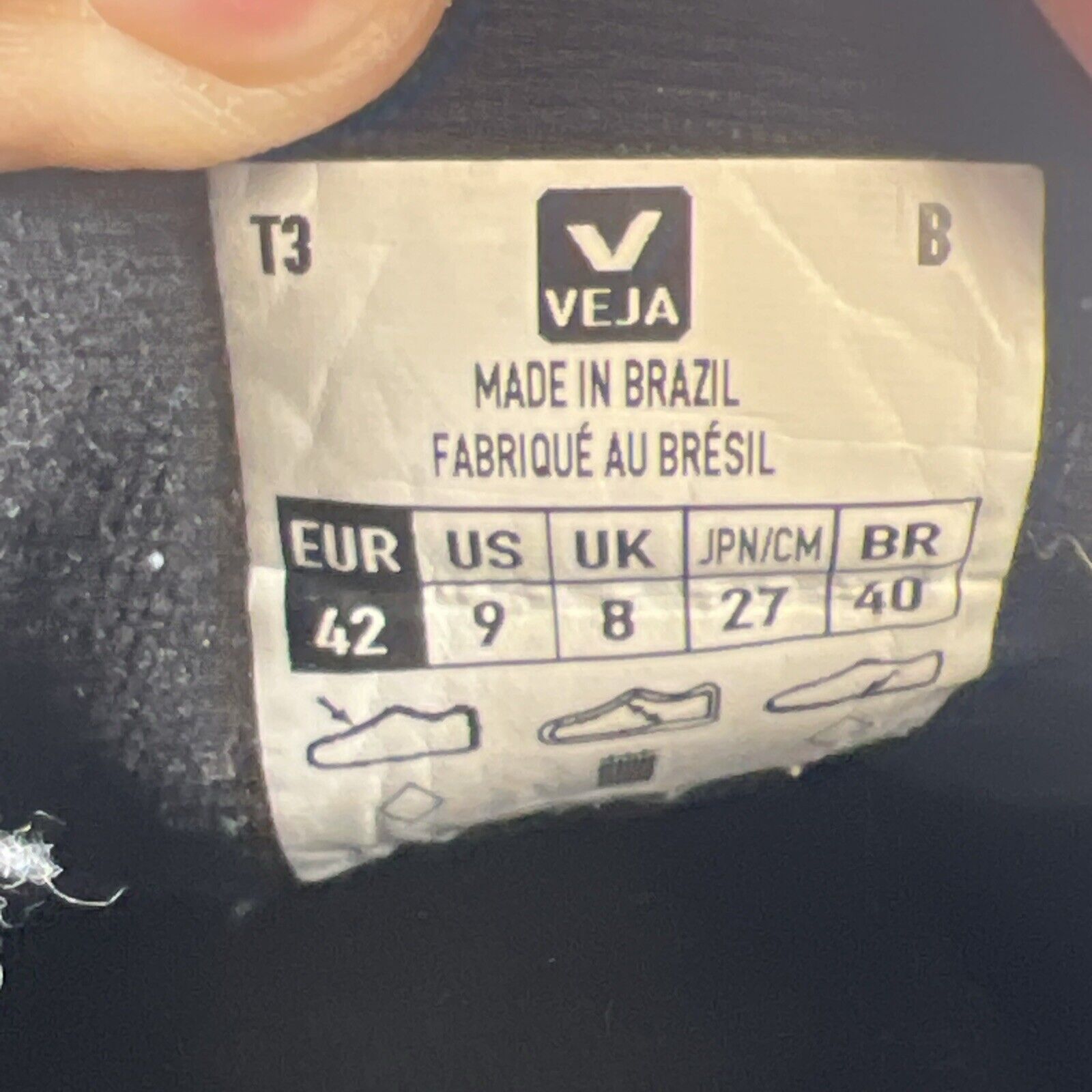 Size 9 - Rick Owens X Veja Hiking Shoes Geobasket Vegan EUC