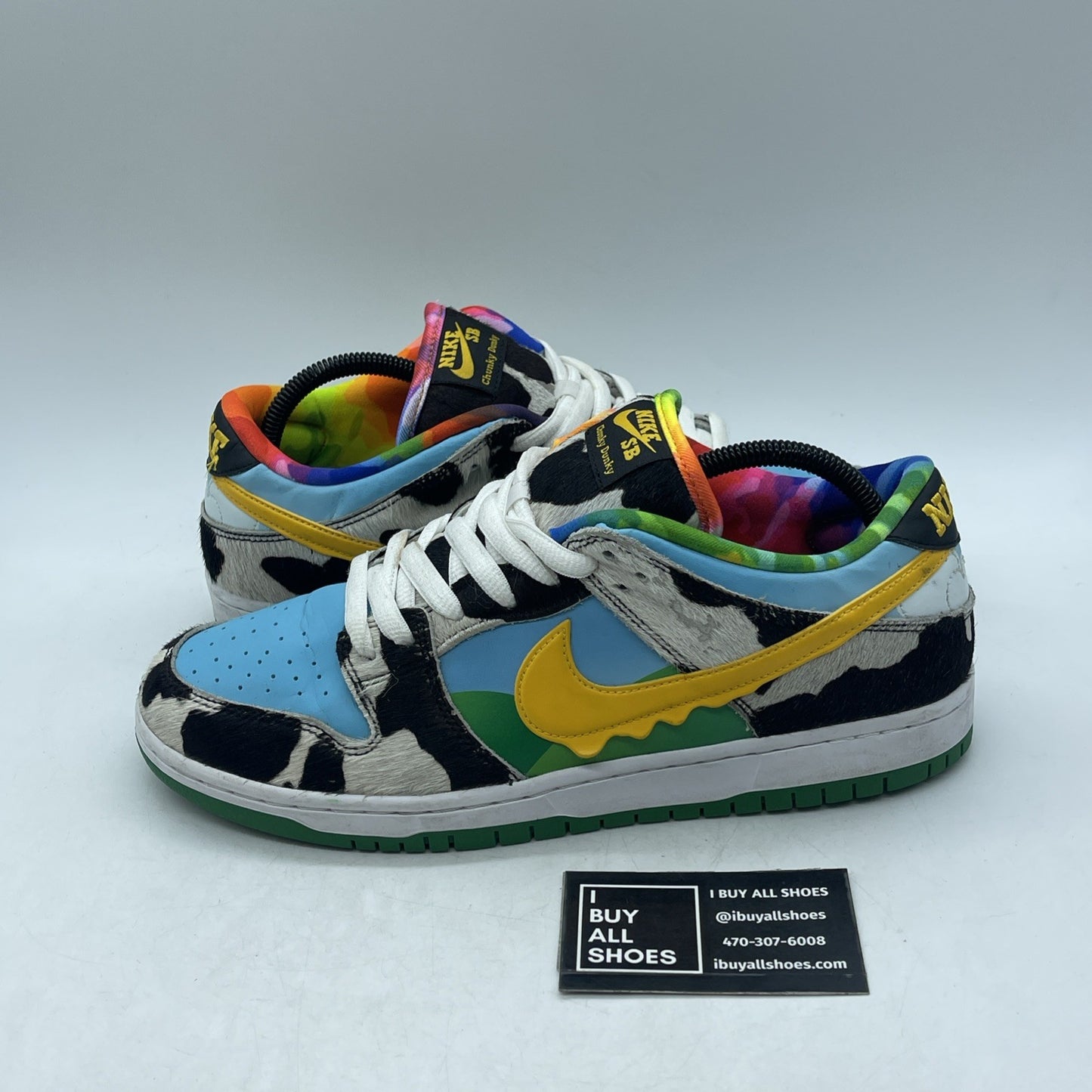 Size 9.5 - Nike Dunk Low SB x Ben & Jerry's Chunky Dunky (CU3244-100)