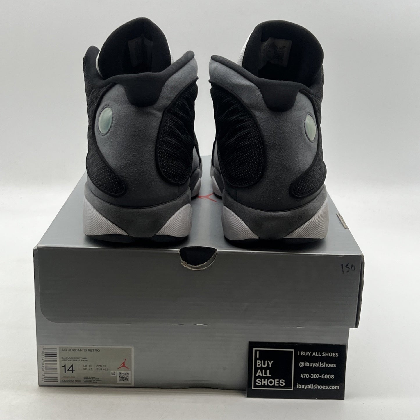 Size 14 - Air Jordan 13 Retro Black Flint (DJ5982-060)