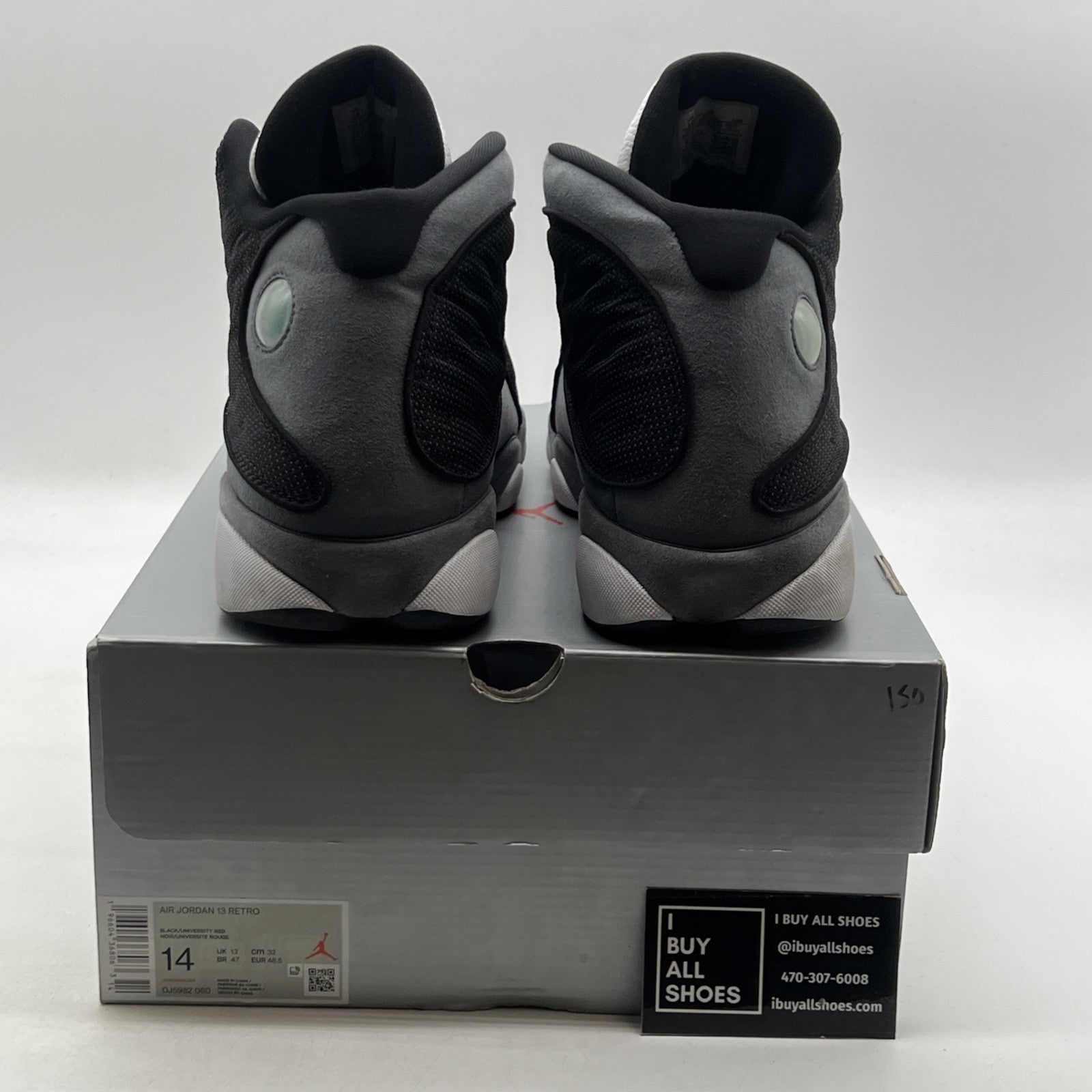Size 14 - Air Jordan 13 Retro Black Flint (DJ5982-060)