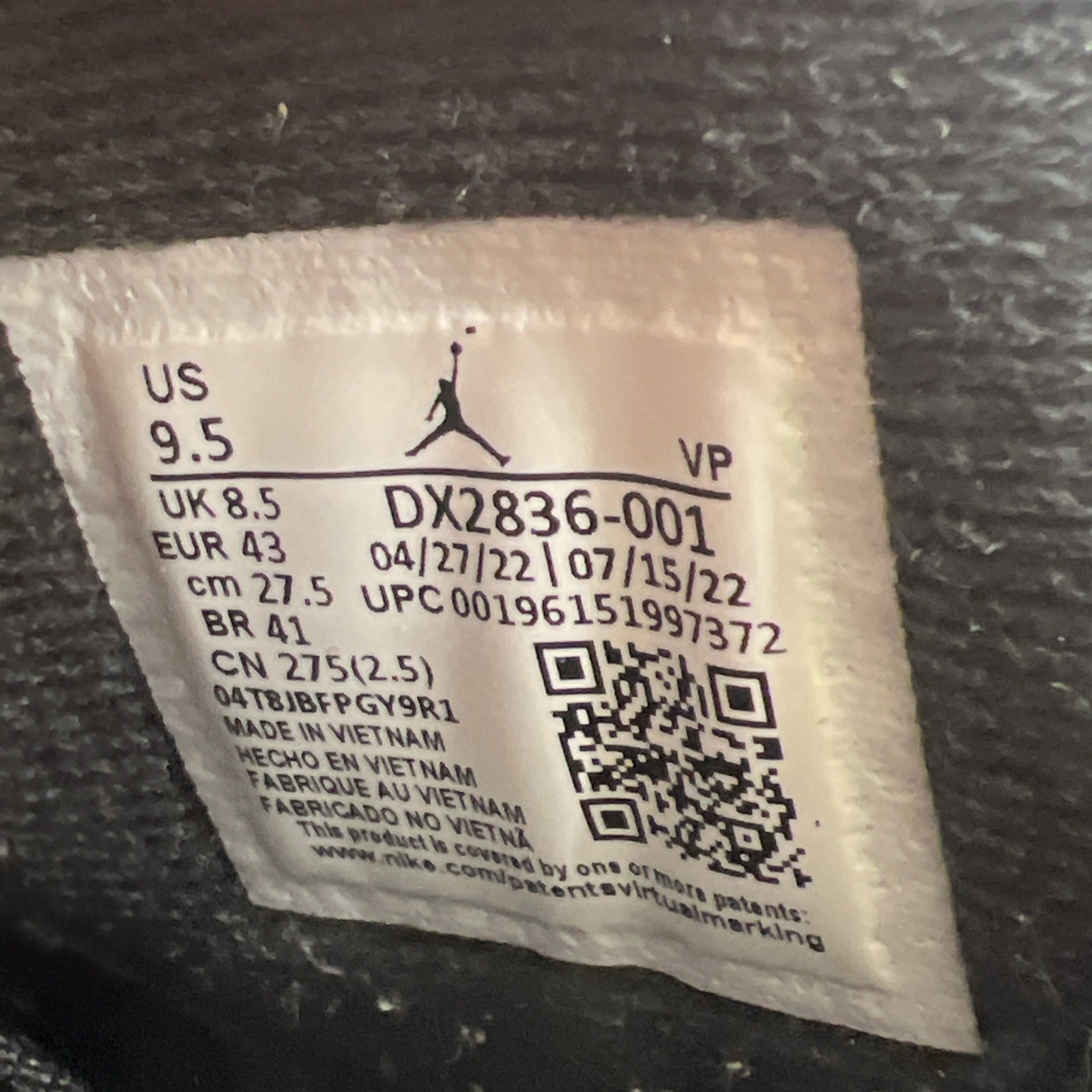 Size 9.5 - Air Jordan 6 Retro Mid Chrome (DX2836-001)
