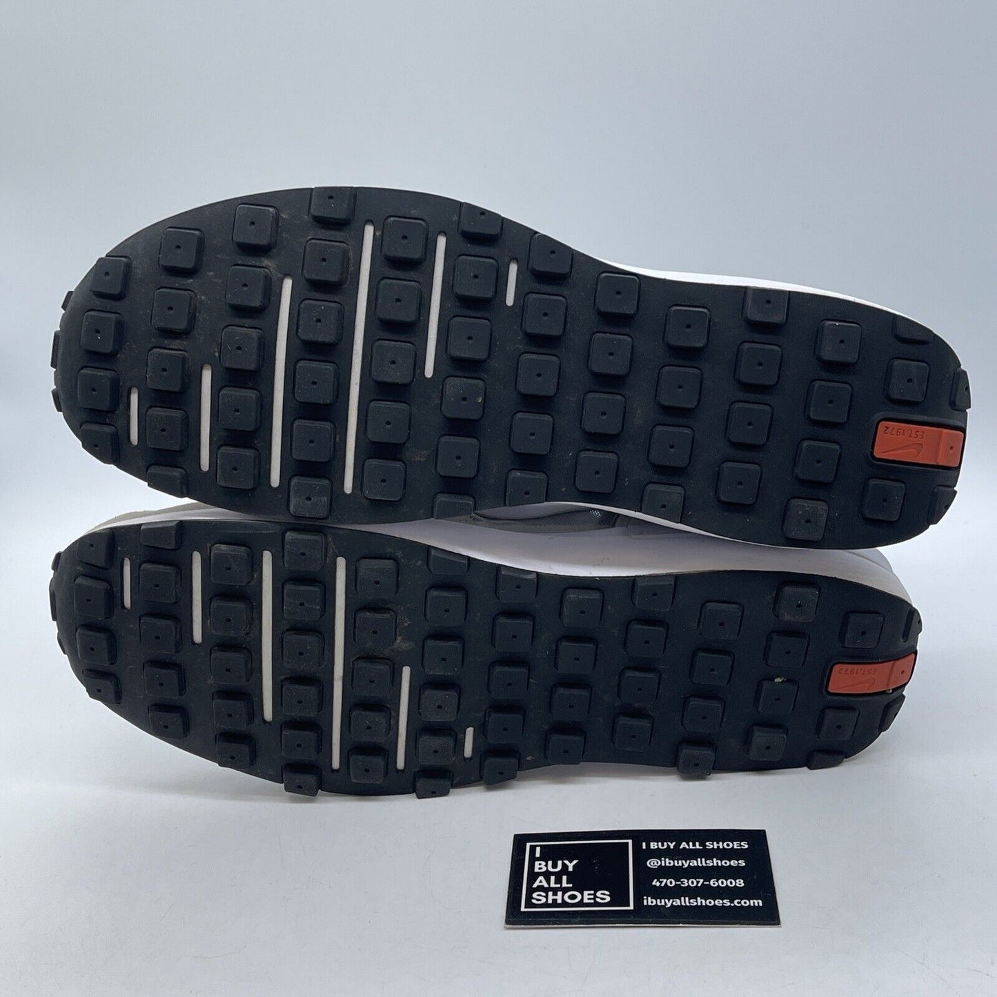Size 12 - Nike Waffle One Summit White Grey Black Suede Leather (DA7995-100)