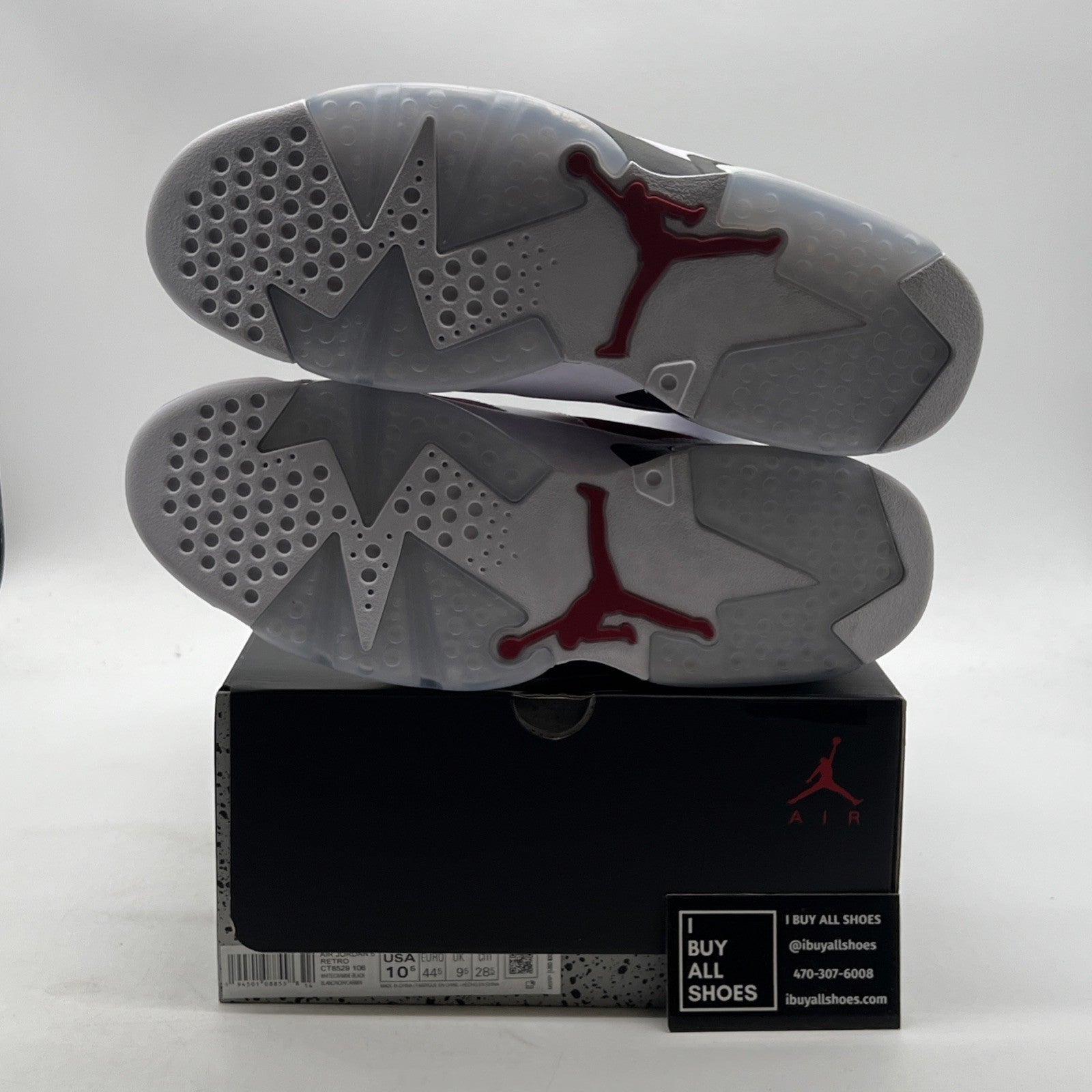 Size 10.5 - Air Jordan 6 Retro OG Mid Carmine (CT8529-106)