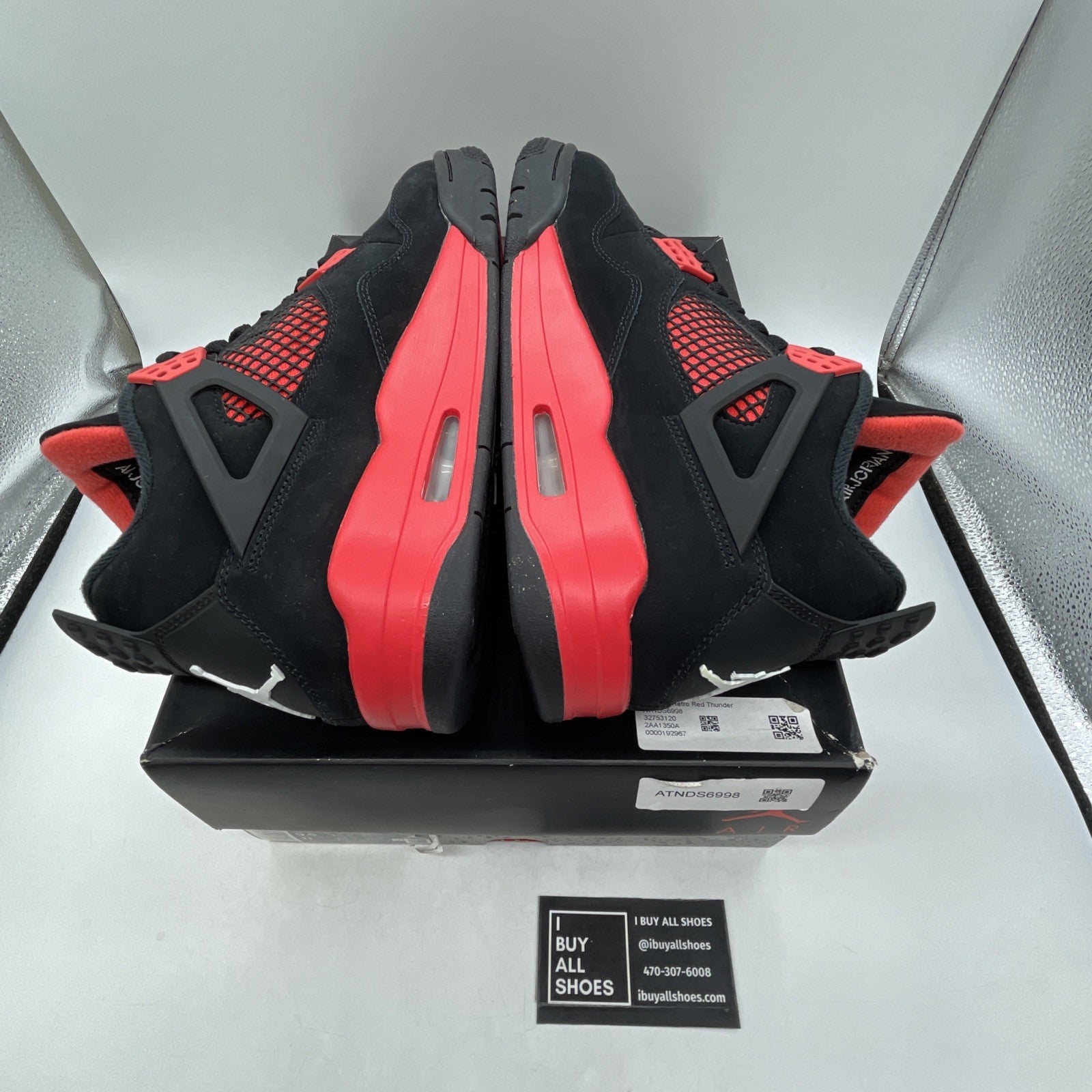 Size 9.5 - Air Jordan 4 Retro Mid Red Thunder (CT8527-016)