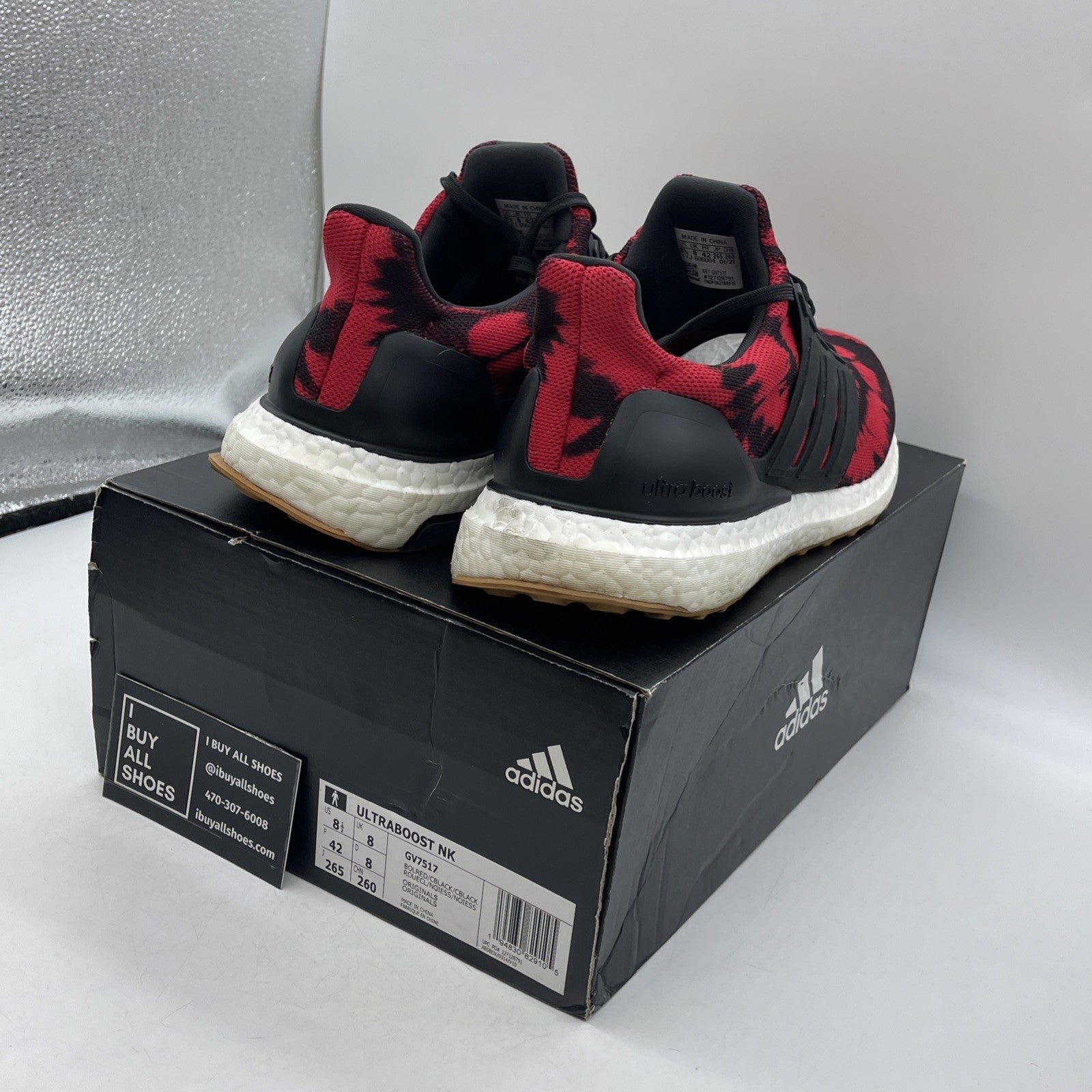 Size 8.5 - adidas Nice Kicks x UltraBoost No Vacancy