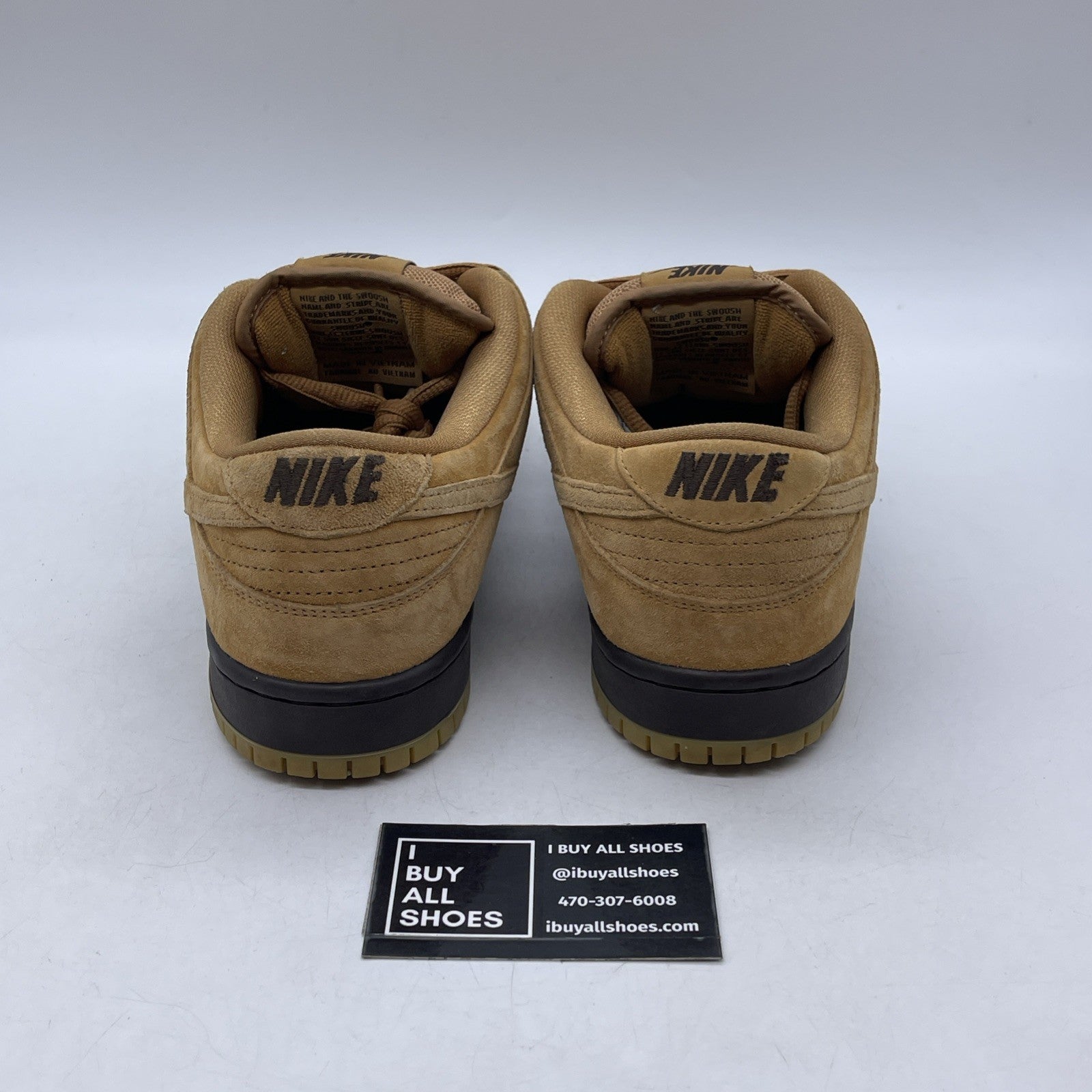 Size 9 - Nike Dunk Pro SB Low Wheat Mocha (BQ6817-204)