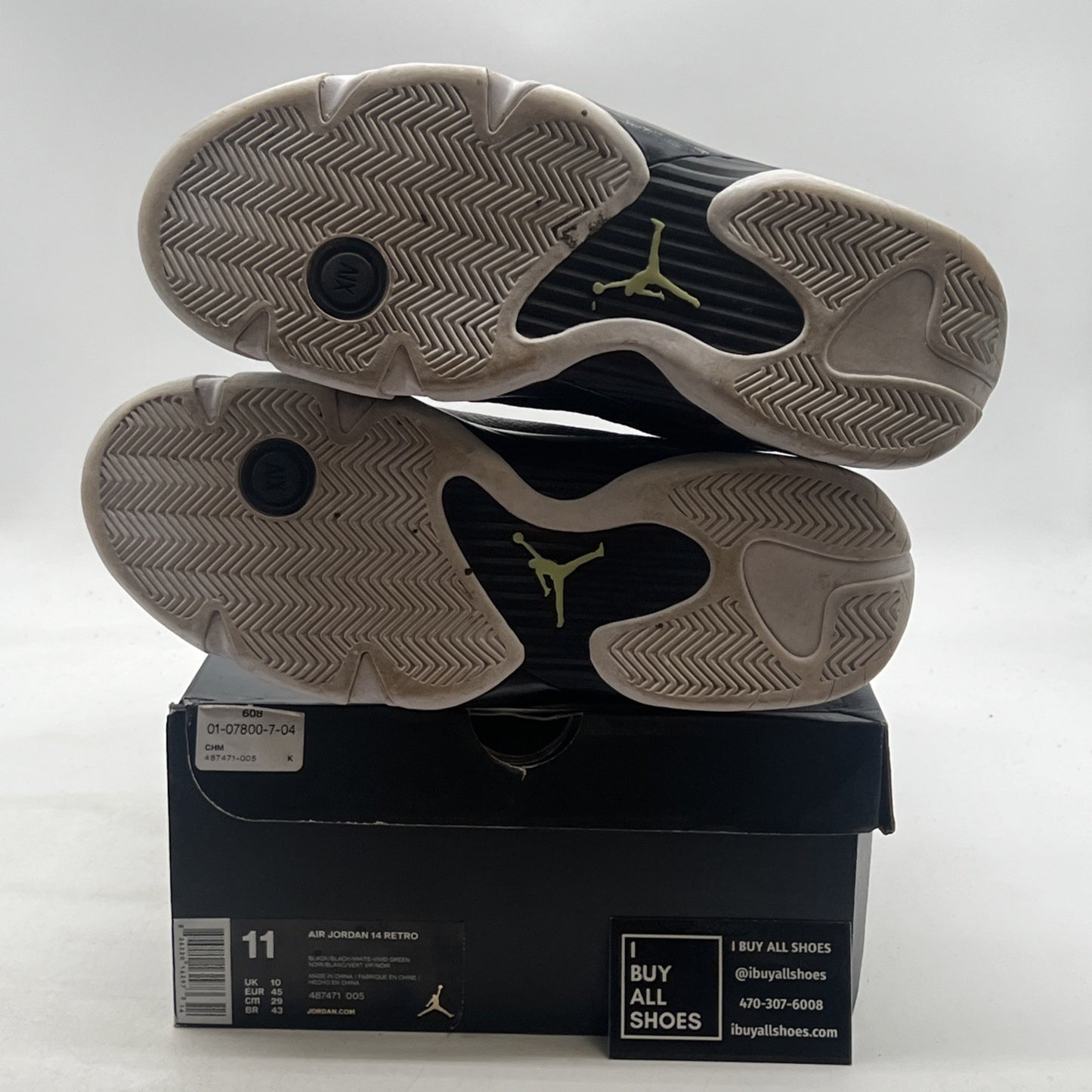 Size 11 - Air Jordan 14 Retro 2016 Indiglo (487471-005)