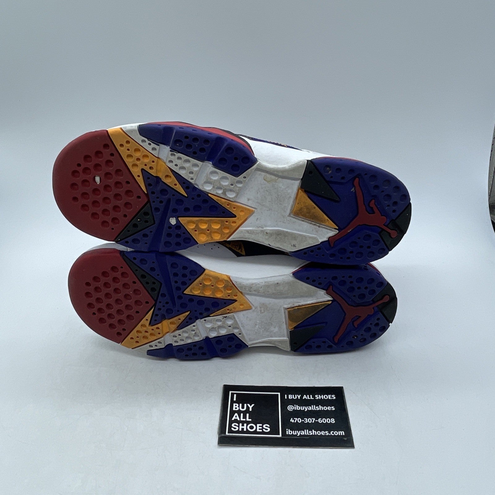 Size 5.5Y - Air Jordan 7 Retro Sweater (304774-142)