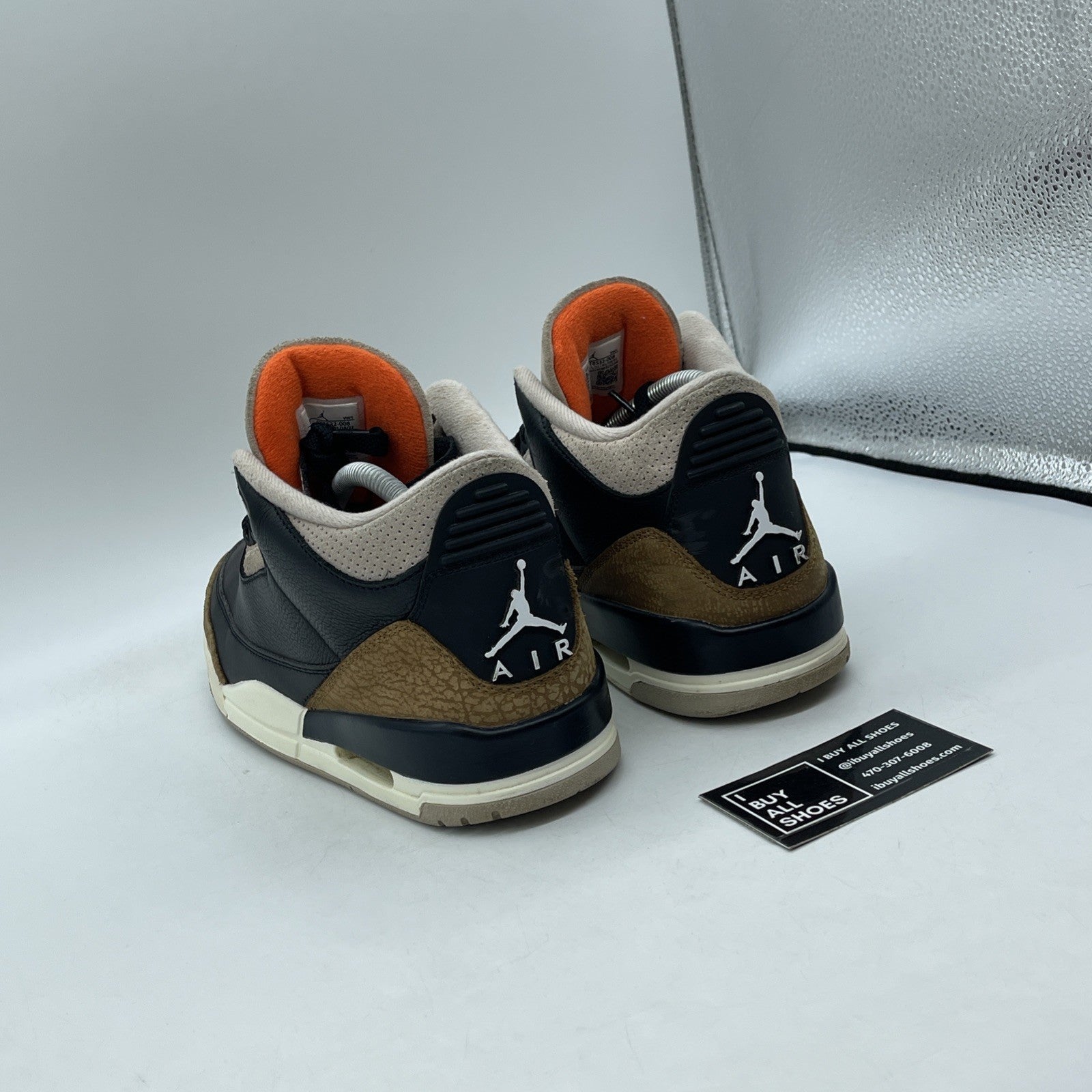 Size 8.5 - Jordan 3 Retro Mid Desert Elephant Black Brown Suede (CT8532-008)