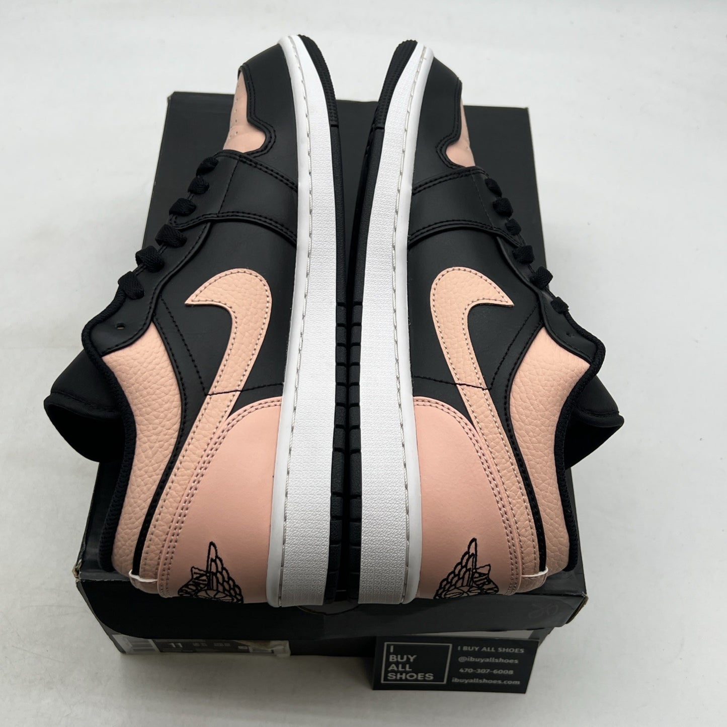 Size 11 - Air Jordan 1 Low Crimson Tint (553558-034)