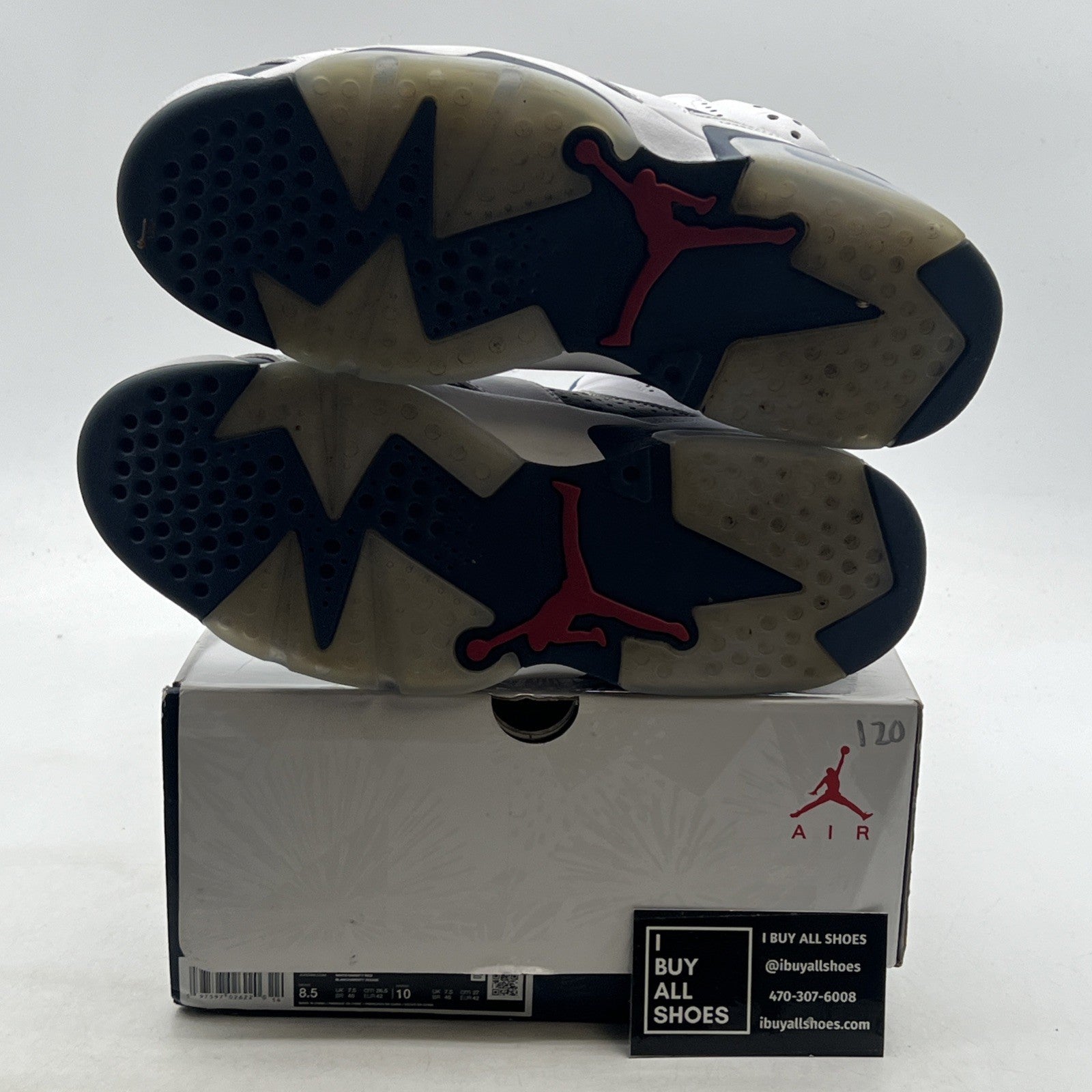 Size 8.5 - Air Jordan 6 Retro 2024 Olympic (CT8529-164)