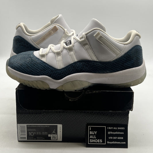 Size 10.5 - Air Jordan 11 Retro Low Snakeskin 2019 (CD6846-102)