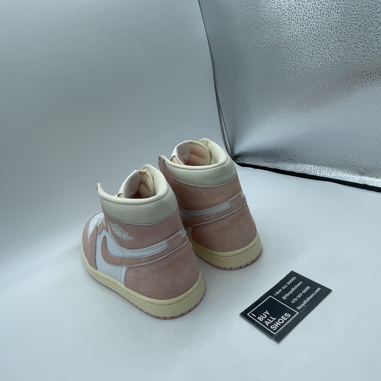 Size 9.5W - Air Jordan 1 Retro OG High Washed Pink (FD2596-600)