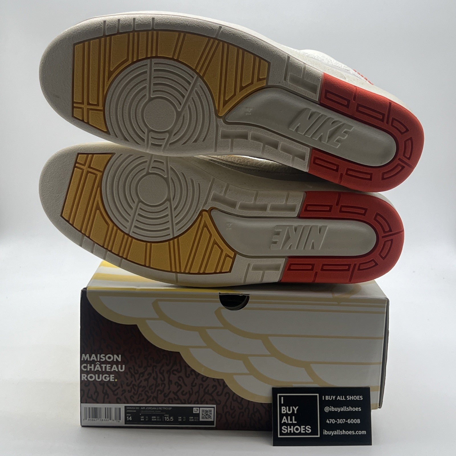 Size 14 - Maison Château Rouge x Air Jordan 2 United Youth International