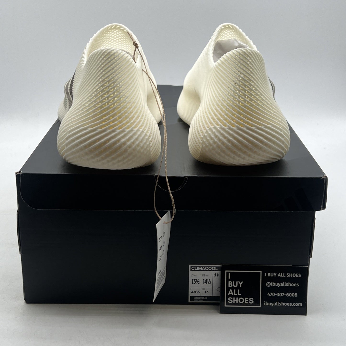 Size 13.5 - adidas Kith x Climacool 4D Off White Light Brown (KI0565)