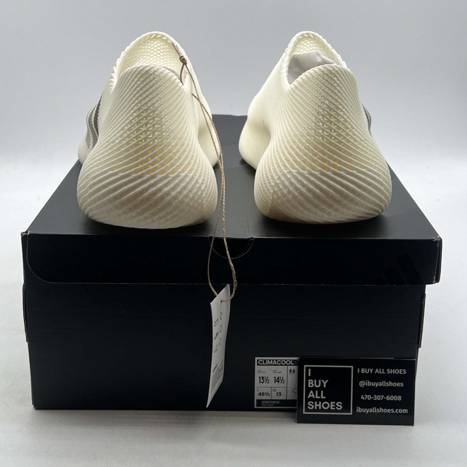 Size 13.5 - adidas Kith x Climacool 4D Off White Light Brown (KI0565)