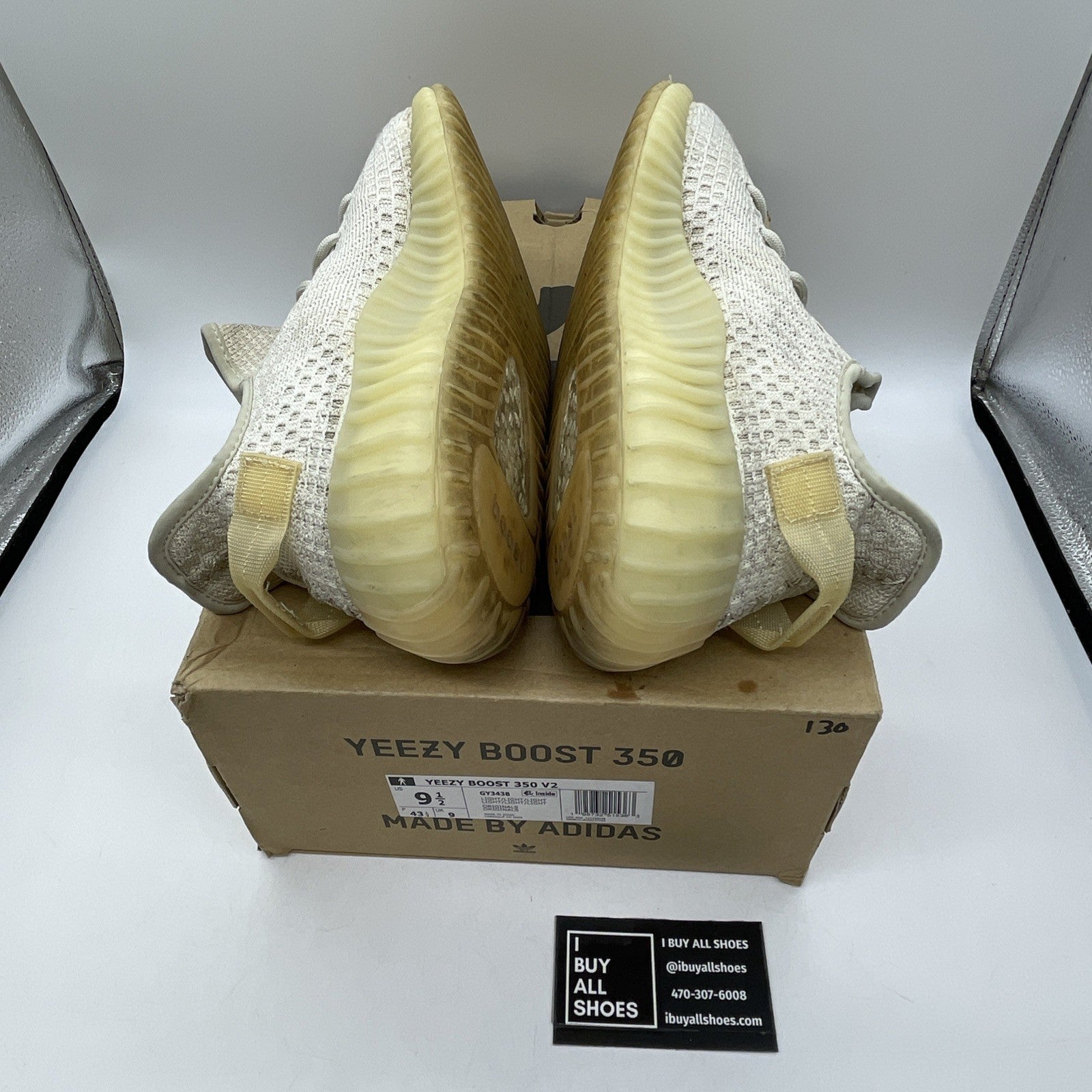 Size 9.5 - adidas Yeezy Boost 350 V2 Low Light Tan Suede (GY3438)