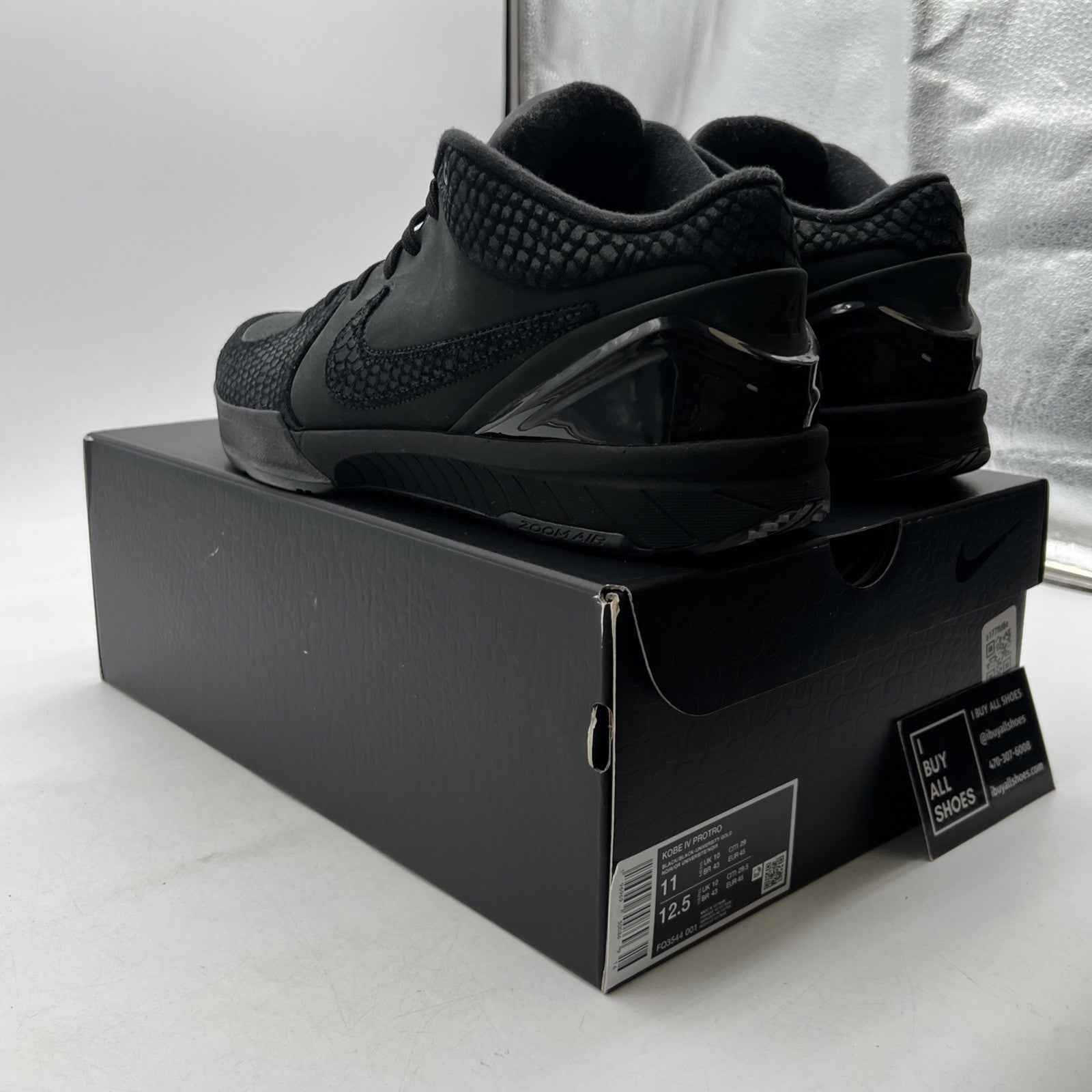 Size 11 - Nike Zoom Kobe 4 Protro Gift of Mamba (FQ3544-001)
