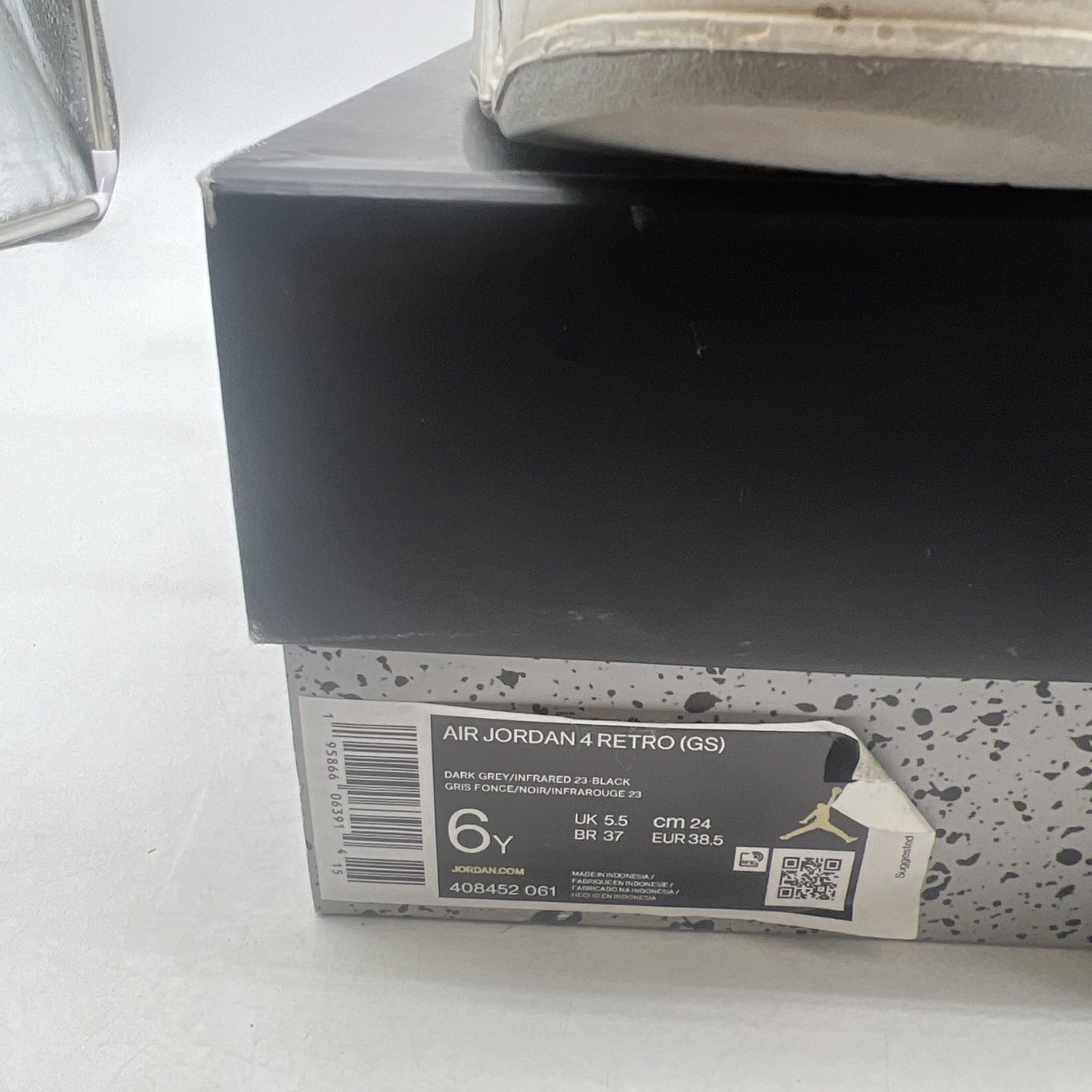 Size 6 - Air Jordan 4 Retro Mid Infrared (408452-061)