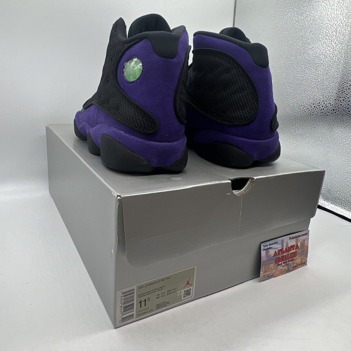 Size 11.5 - Jordan 13 Retro Court Purple Brand New Og All