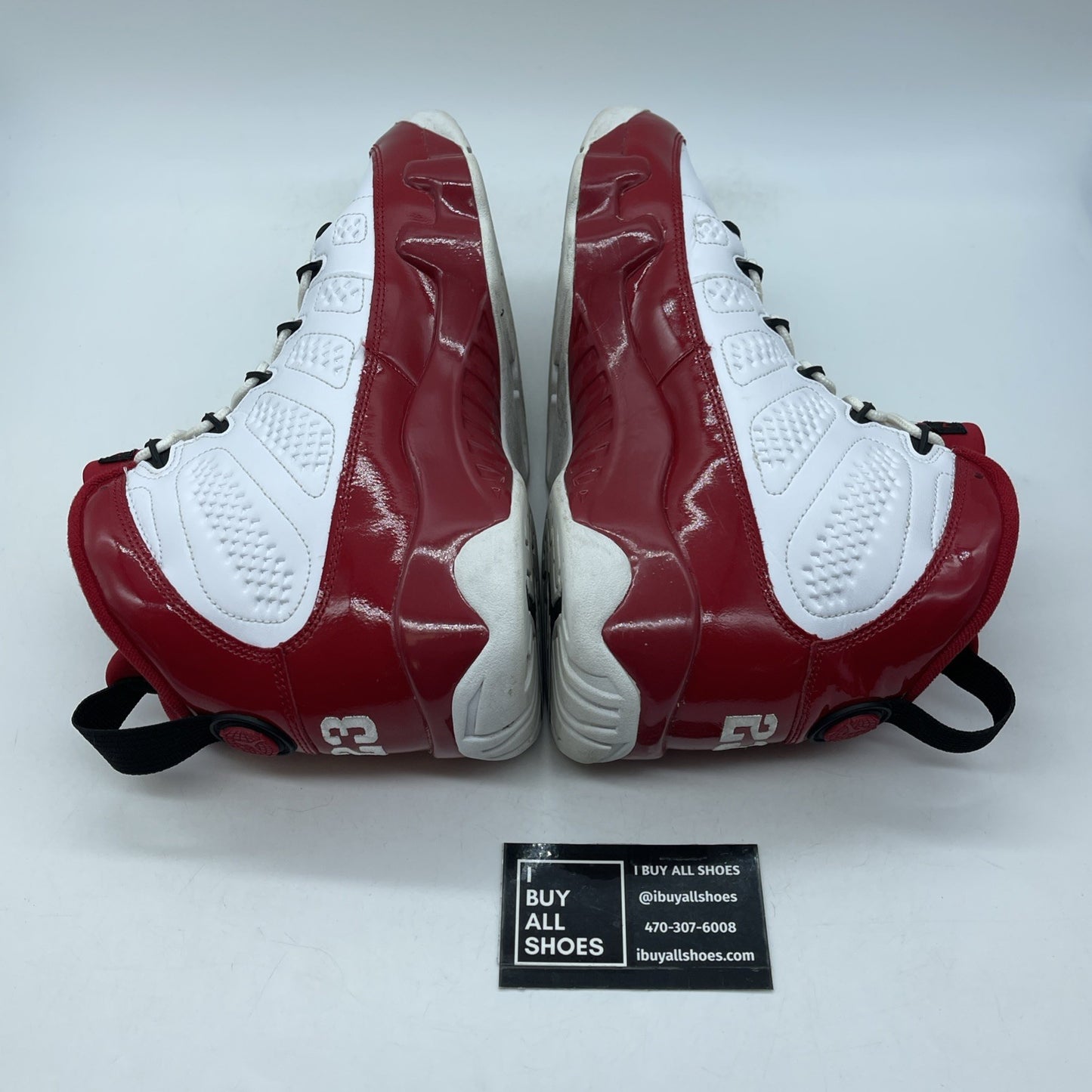 Size 9.5 - Air Jordan 9 Retro Gym Red White Black Leather (302370-160)