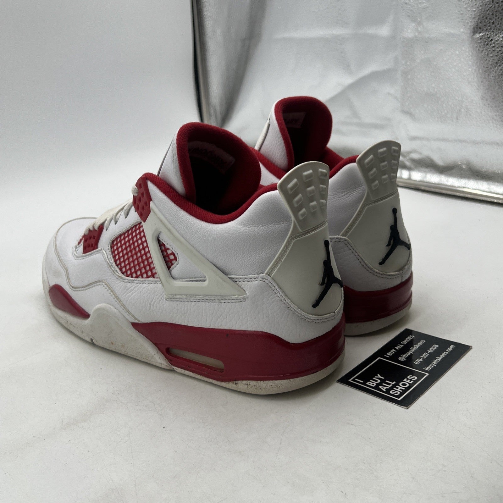 Size 12 - Air Jordan 4 Retro alternate 89 2016 (308497-106)