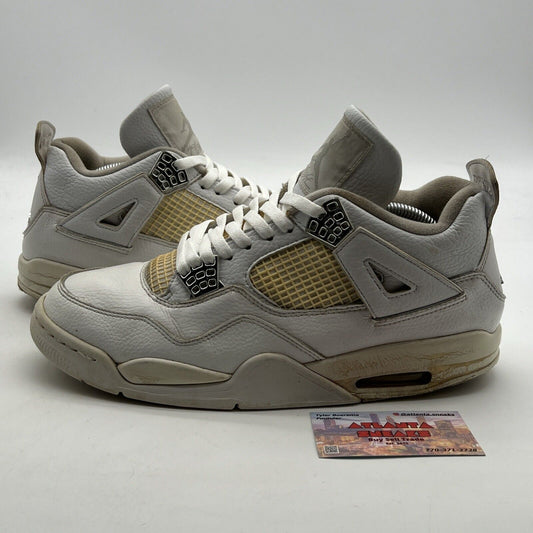 Size 10.5 - Air Jordan 4 Retro Mid Pure Money (308497-100)