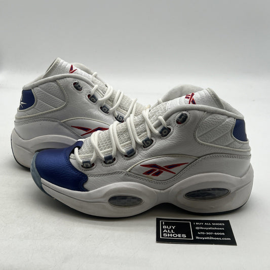 Size 9 - Reebok Question 2022 Mid Blue Toe (GX0227)