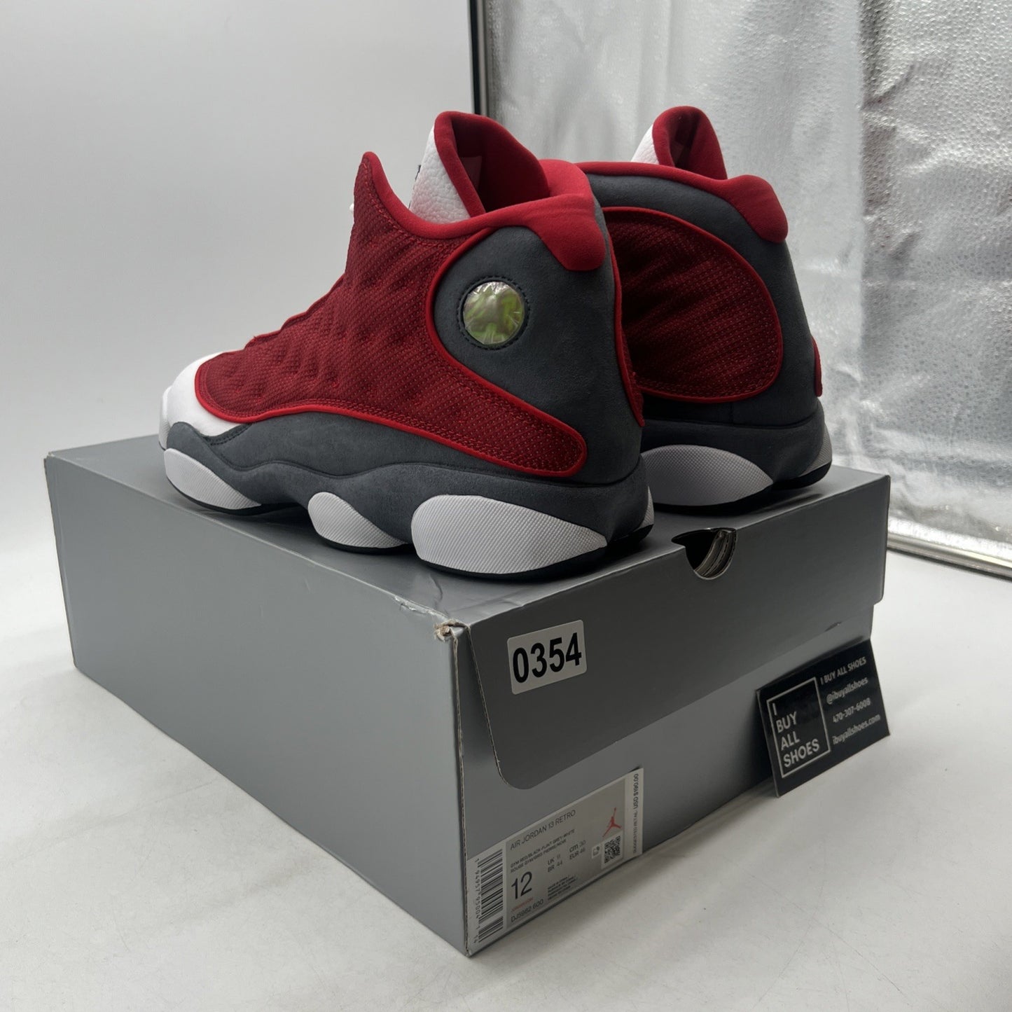 Size 12 - Air Jordan 13 Red/White - (DJ5982-600)