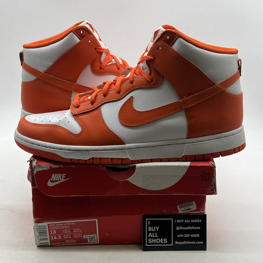 Size 13 - Nike Dunk SP 2021 High Syracuse (DD1399-101)